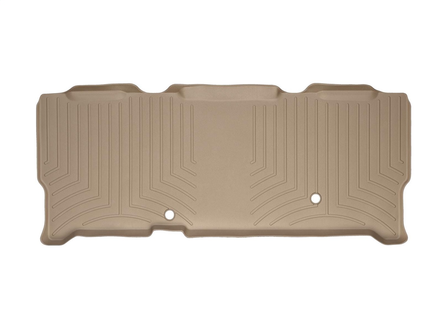 WeatherTech FloorLinerTM DigitalFit; Tan; Rear 450023 thumbnail 0