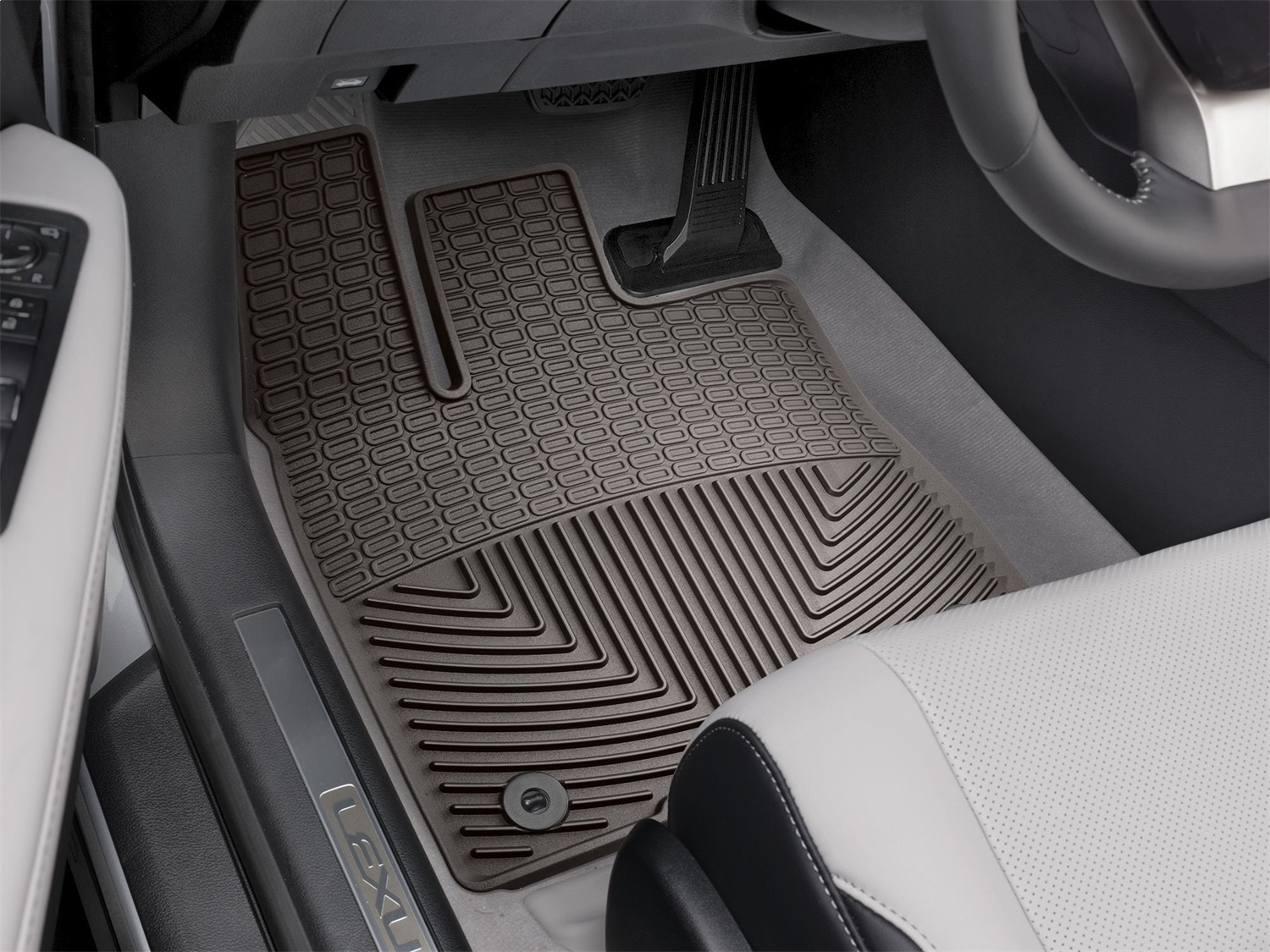 WeatherTech All Weather Floor Mats; Cocoa; Front W421CO thumbnail 1