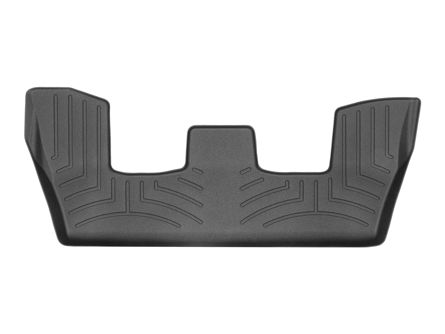 WeatherTech FloorLinerTM DigitalFit; Black; Third Row 448873 thumbnail 0
