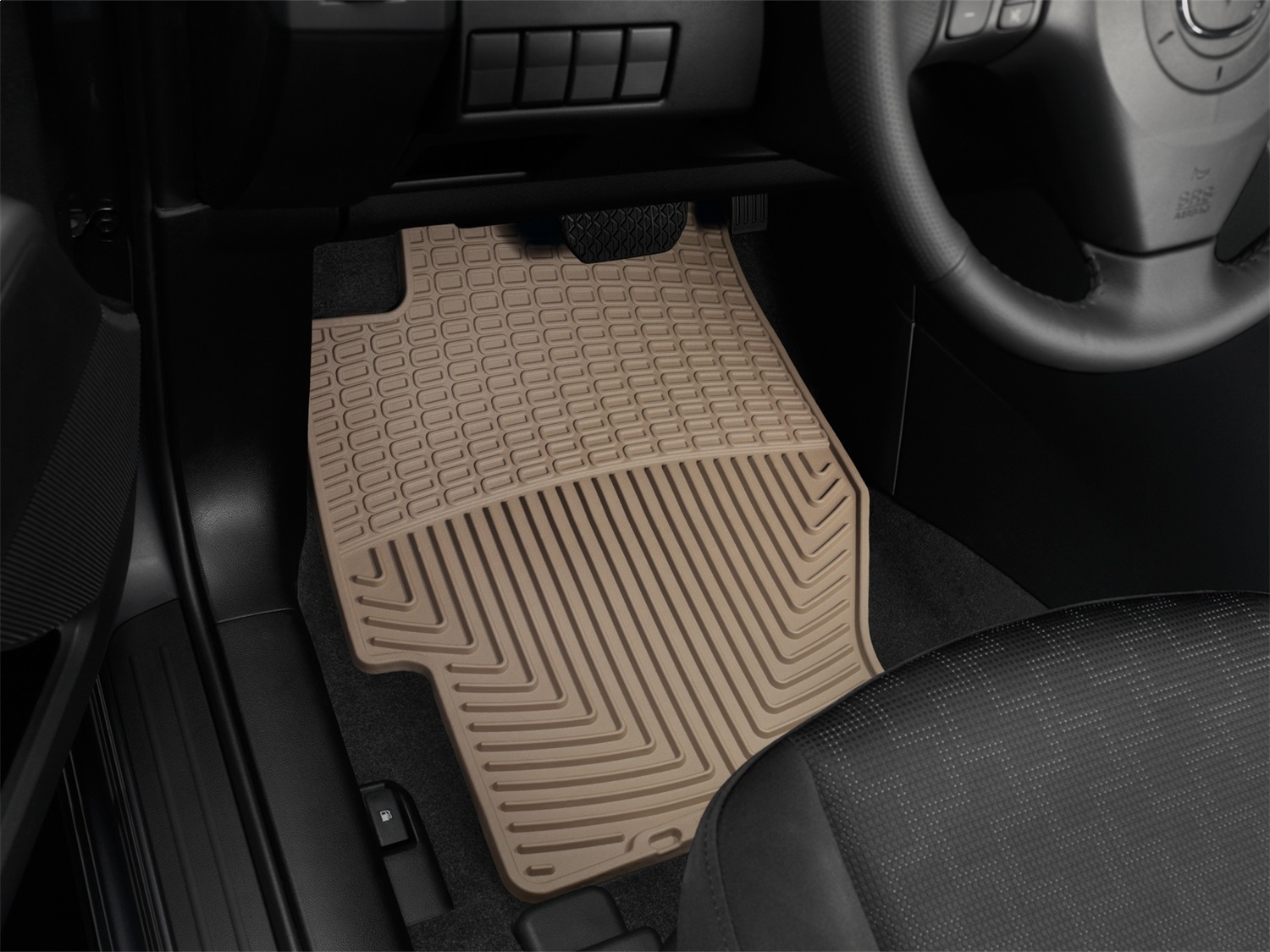 WeatherTech All Weather Floor Mats; Tan; Front W34TN thumbnail 0