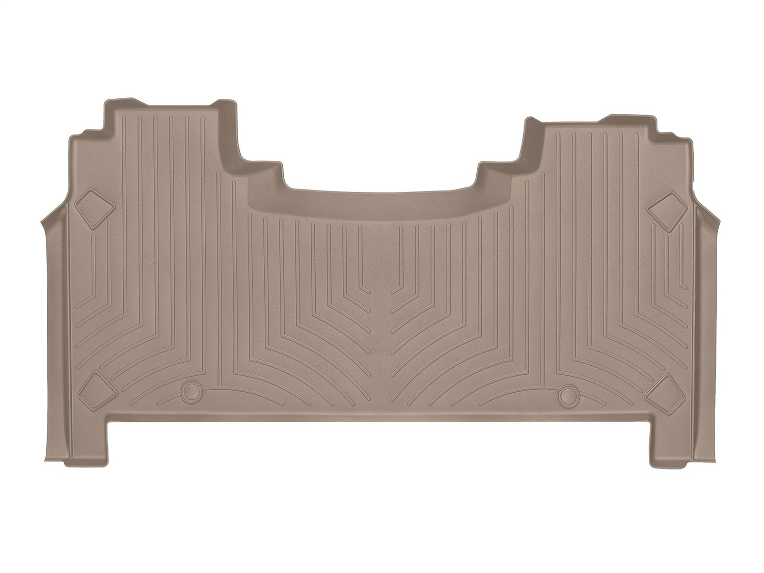 WeatherTech FloorLinerTM DigitalFit; Tan; Rear 4514283 thumbnail 0