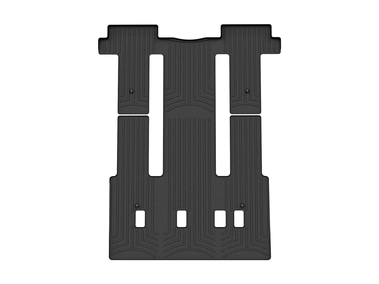 WeatherTech FloorLinerTM DigitalFit; Black; Rear 4416723 thumbnail 0