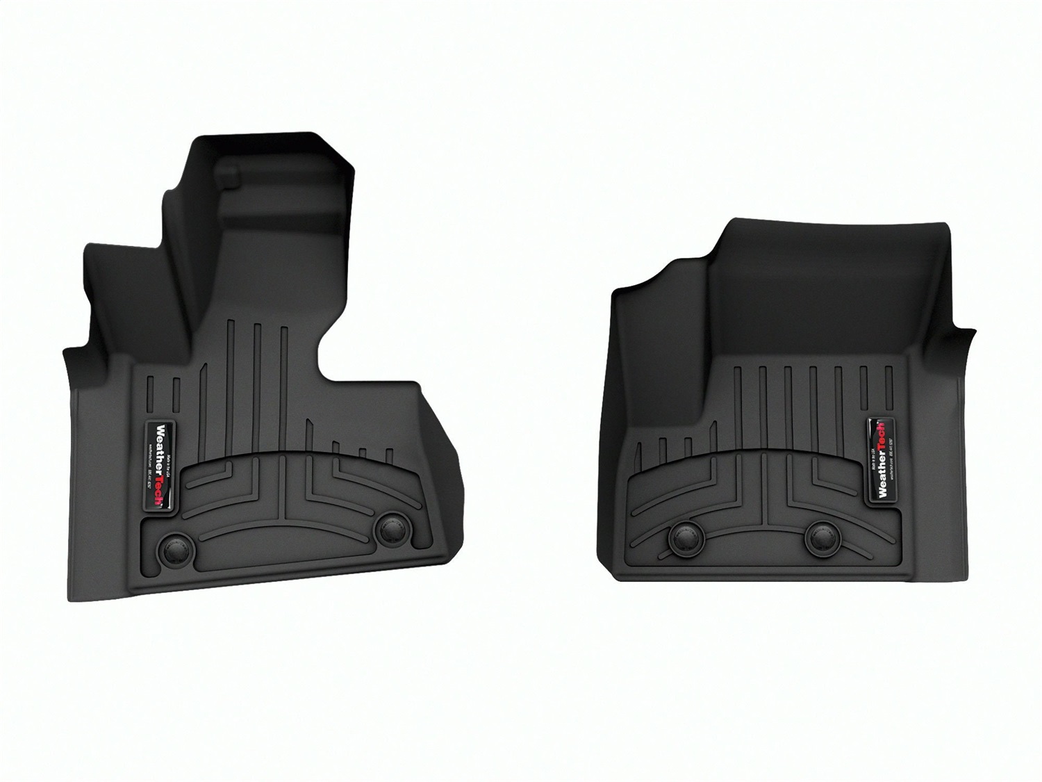 WeatherTech FloorLinerTM DigitalFit; Black; Front 4418611V thumbnail 0