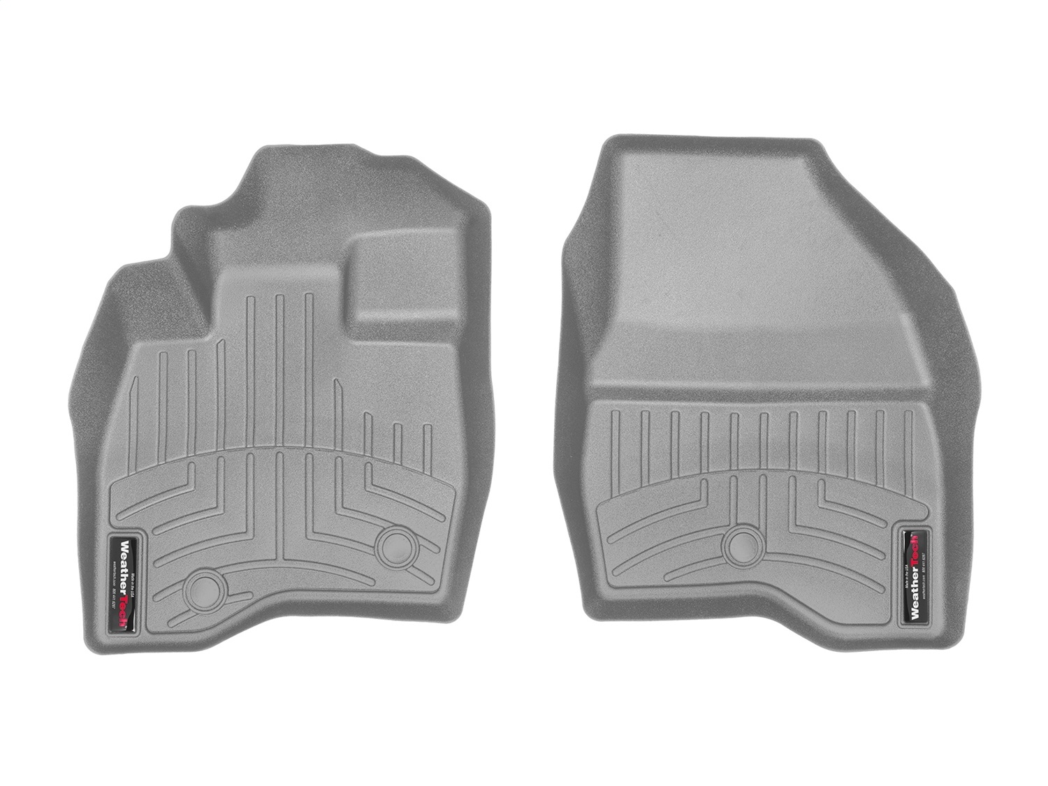 WeatherTech FloorLinerTM DigitalFit; Gray; Front 469811 thumbnail 0