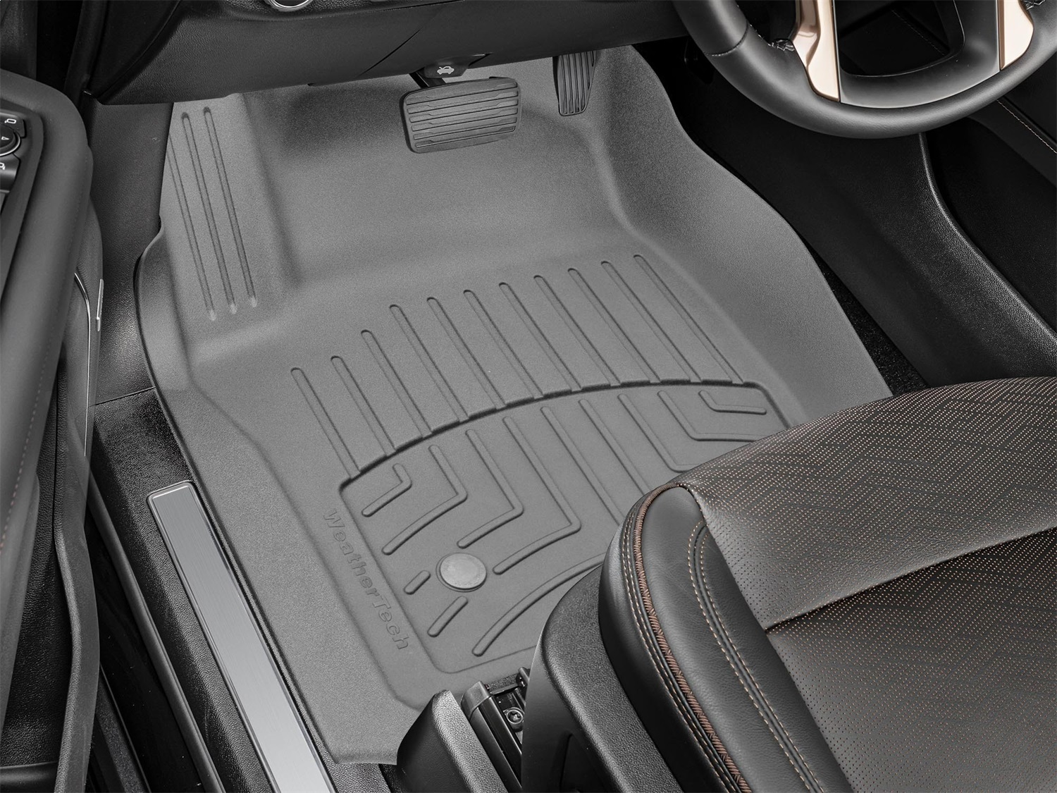 WeatherTech FloorLinerTM HP; Gray; Front 4616321IM thumbnail 0