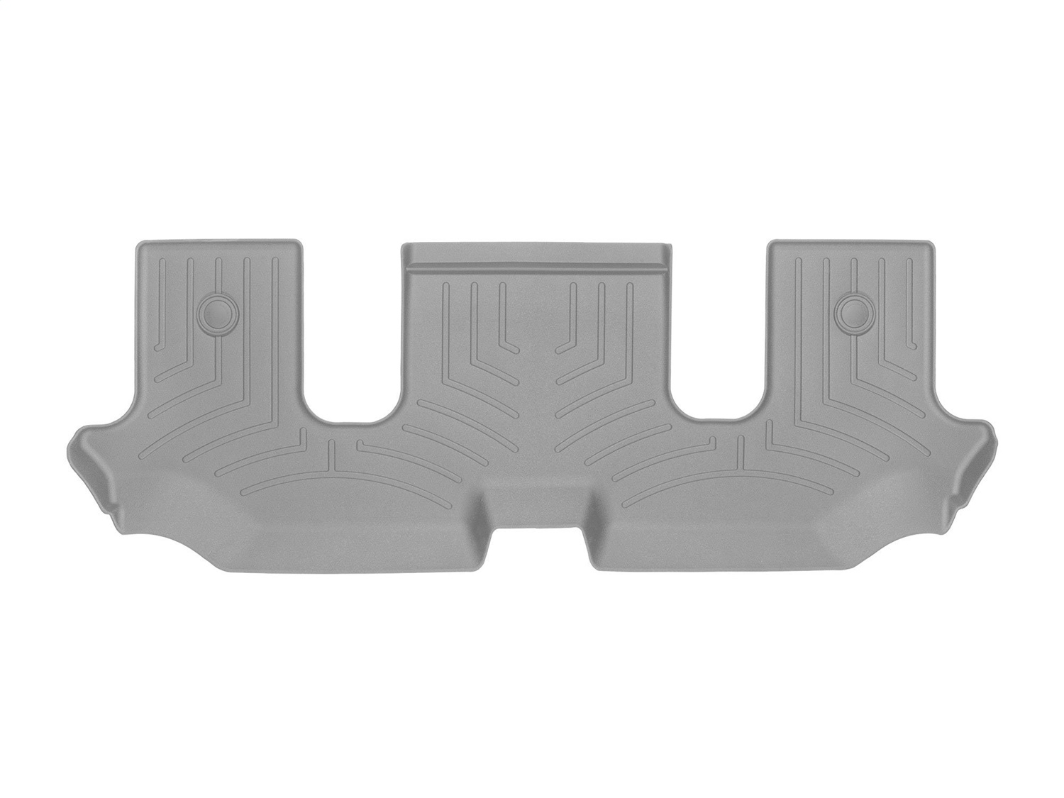 WeatherTech FloorLinerTM DigitalFit; Gray; Third Row 4610845 thumbnail 0