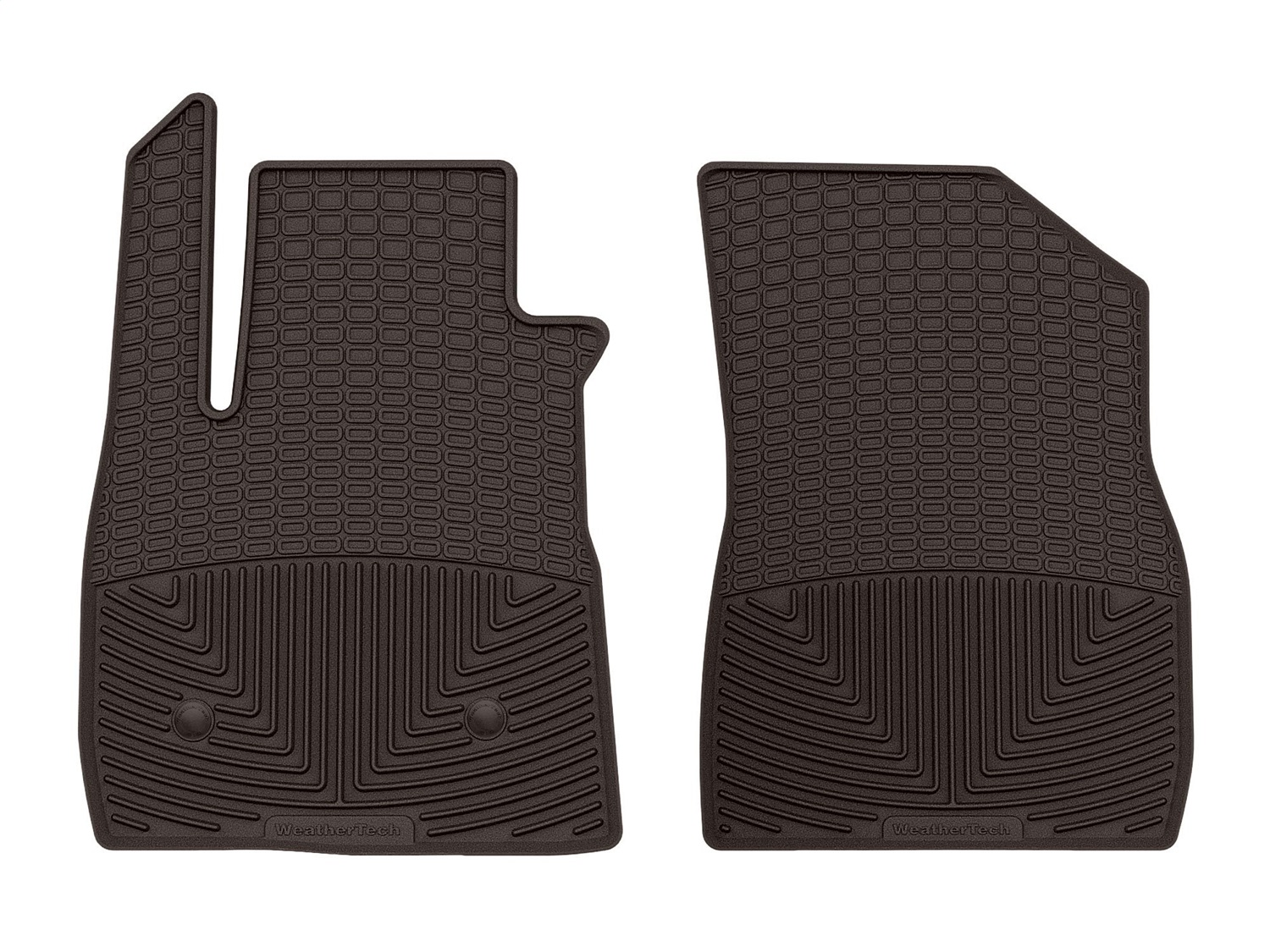WeatherTech All Weather Floor Mats; Cocoa; Front W556CO thumbnail 0