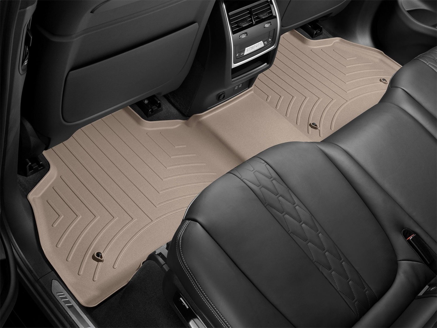 WeatherTech FloorLinerTM DigitalFit; Tan; Rear 4515073 thumbnail 1