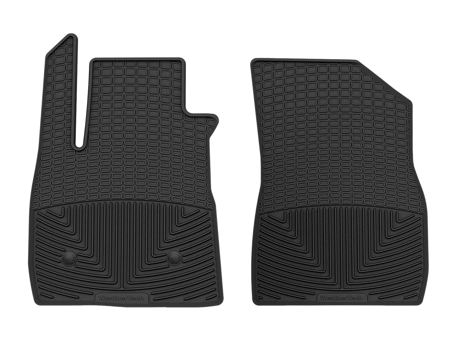 WeatherTech All Weather Floor Mats; Black; Front W556 thumbnail 0