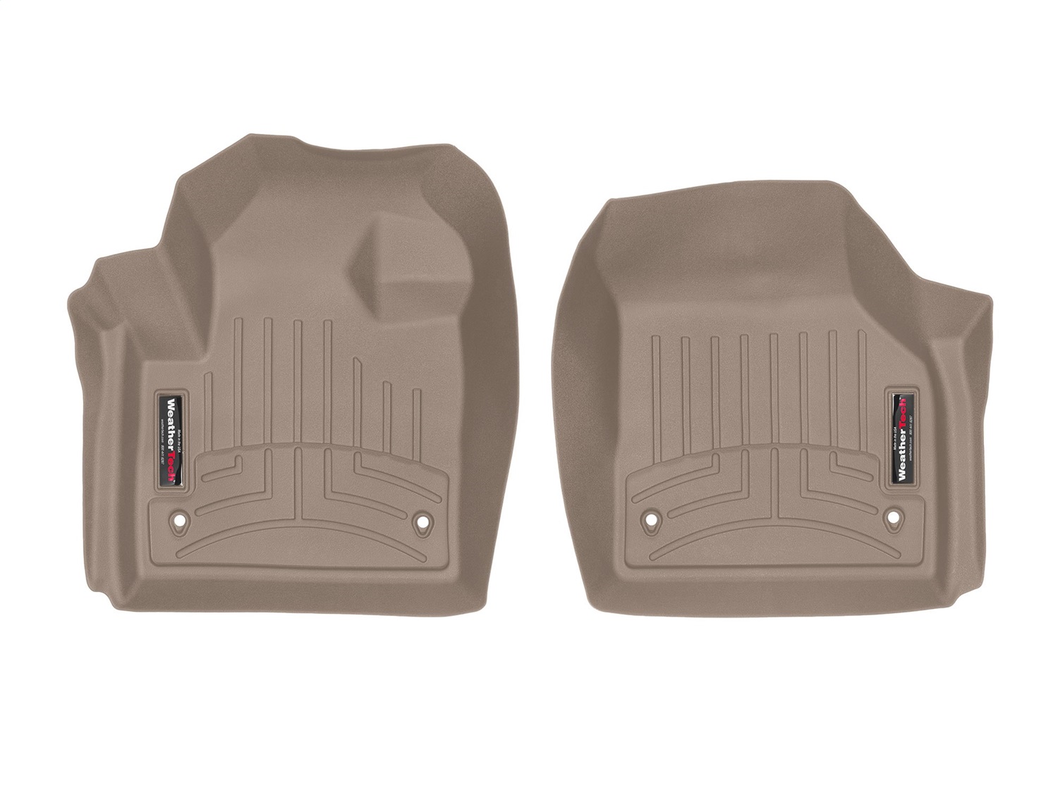 WeatherTech FloorLinerTM DigitalFit; Tan; Front 4515891 thumbnail 0