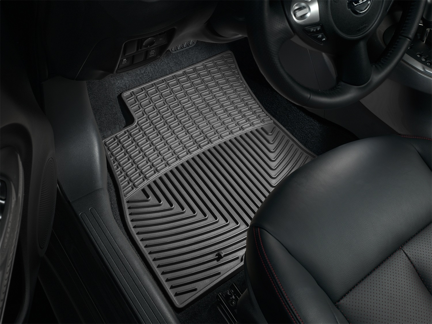 WeatherTech All Weather Floor Mats; Black; Front W218 thumbnail 0