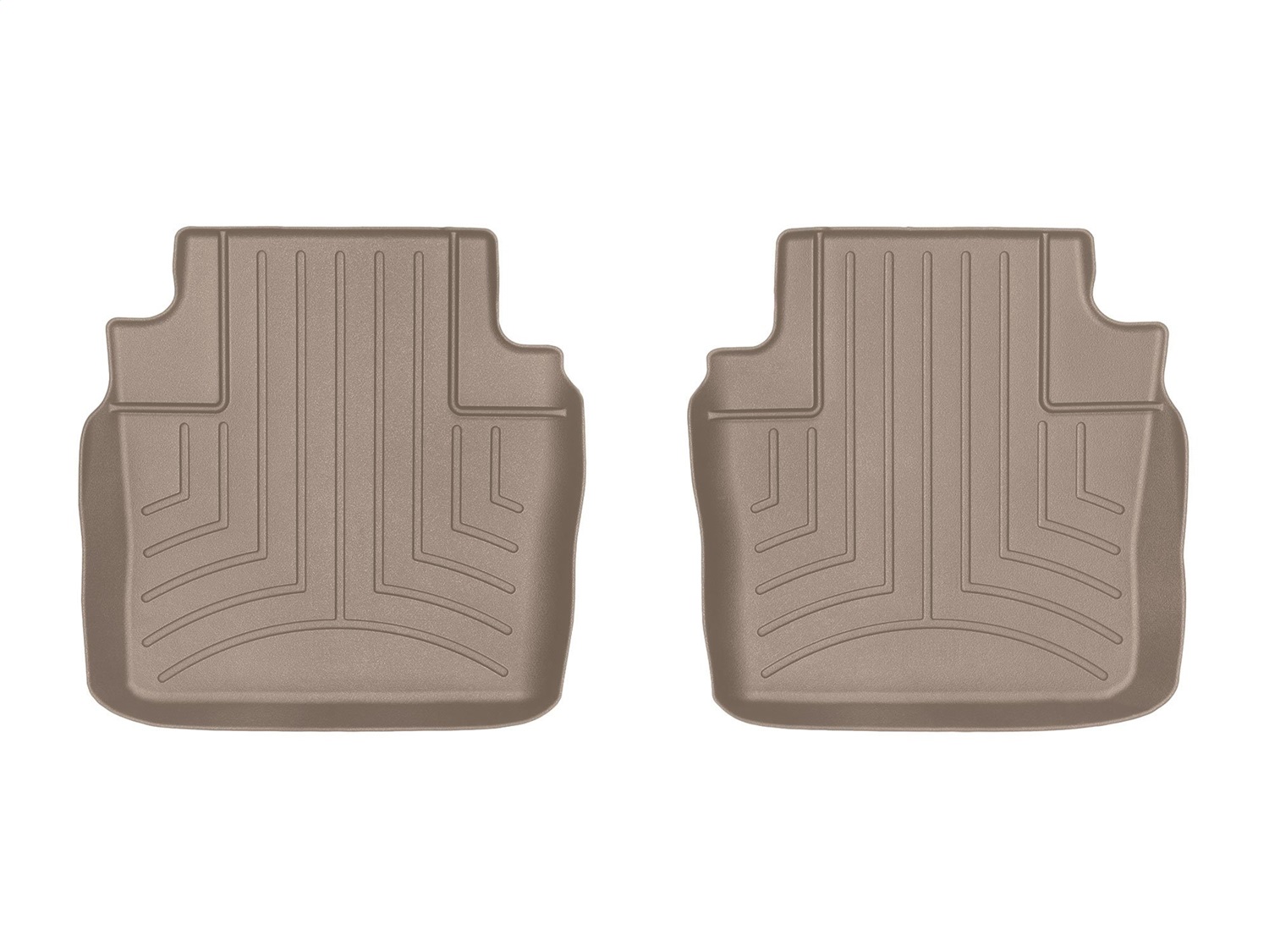 WeatherTech FloorLinerTM DigitalFit; Tan; Rear 4516102 thumbnail 0