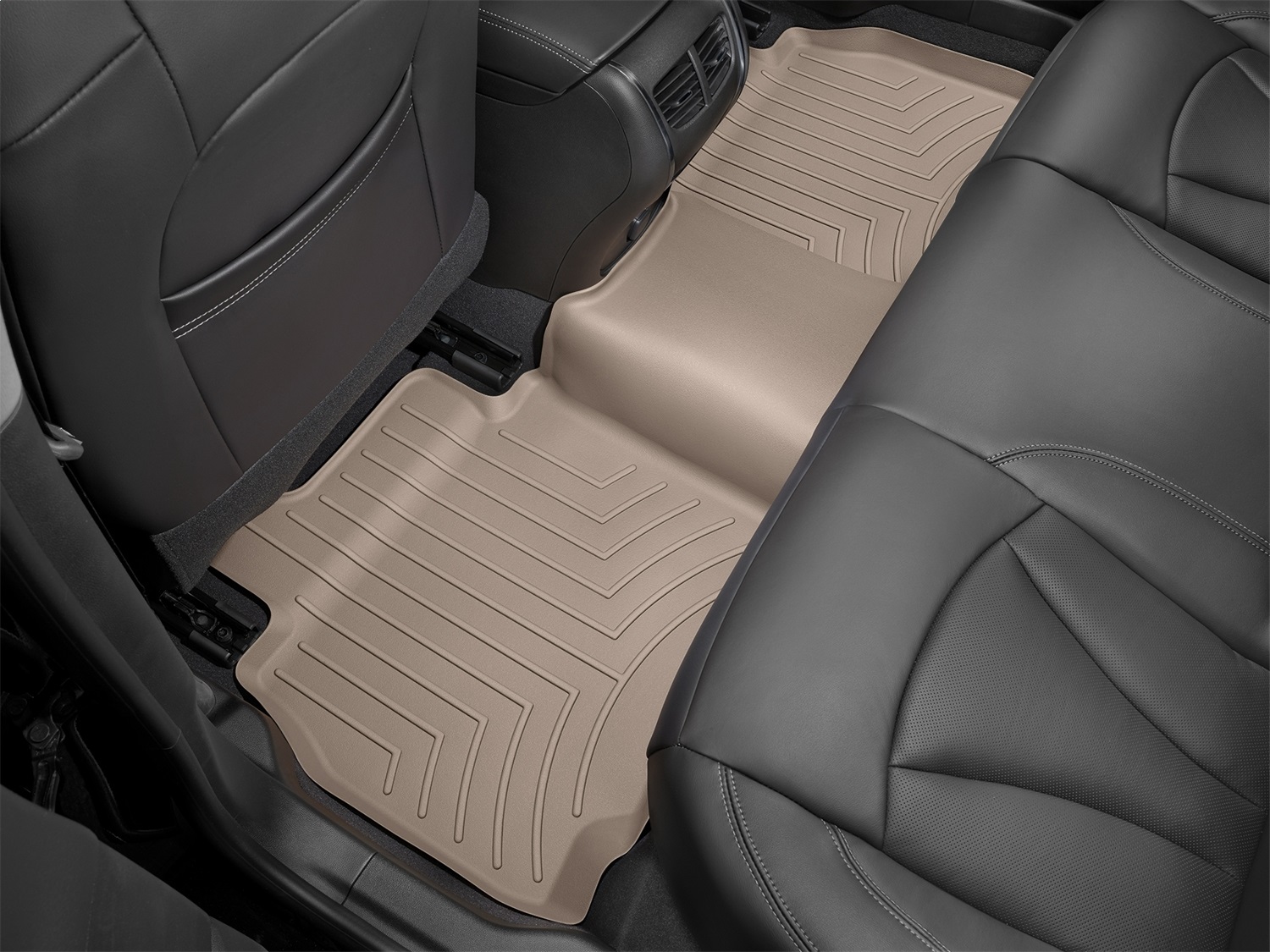 WeatherTech FloorLinerTM DigitalFit; Tan; Rear 4510382 thumbnail 0