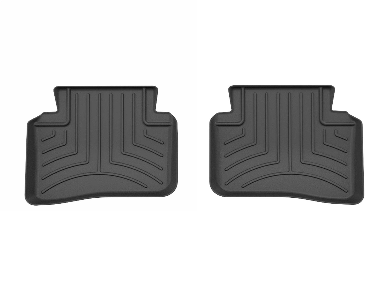 WeatherTech FloorLinerTM HP; Black; Rear 4417412IM thumbnail 0