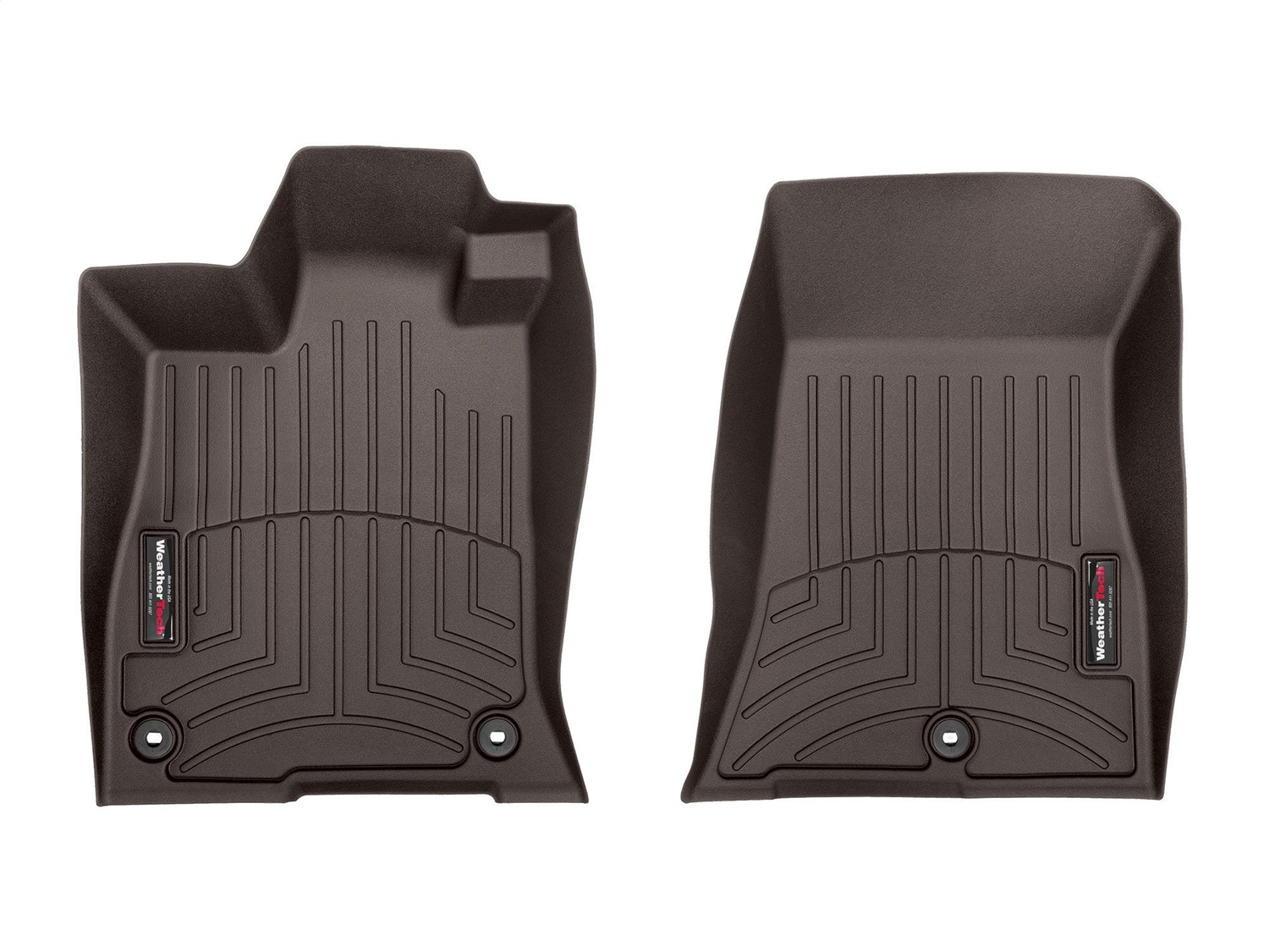 WeatherTech FloorLinerTM DigitalFit; Cocoa; Front 4716551 thumbnail 0