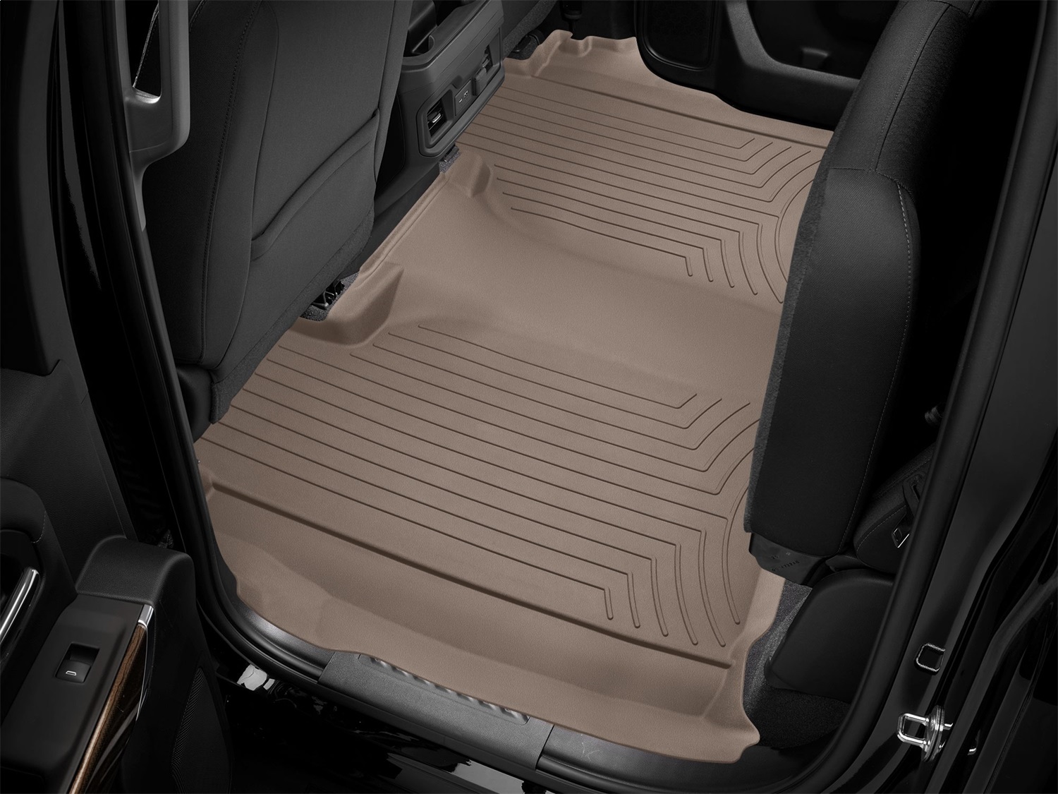 WeatherTech FloorLinerTM HP; Tan; Rear 4514365IM thumbnail 0