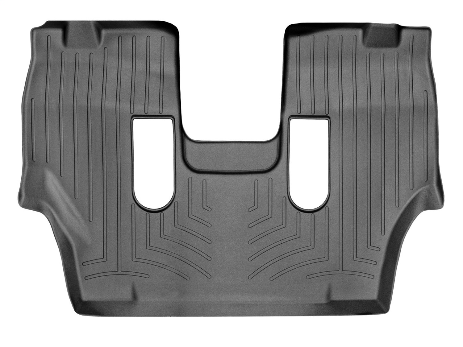 WeatherTech FloorLinerTM DigitalFit; Black; Third Row 443245 thumbnail 1