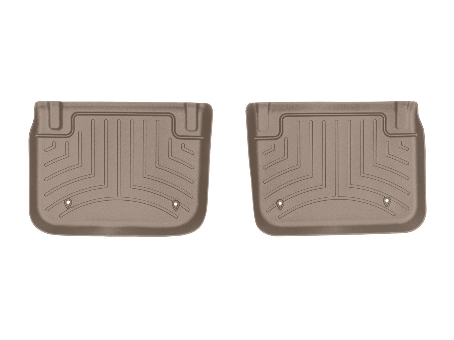 WeatherTech FloorLinerTM DigitalFit; Tan; Rear 4515123 thumbnail 0