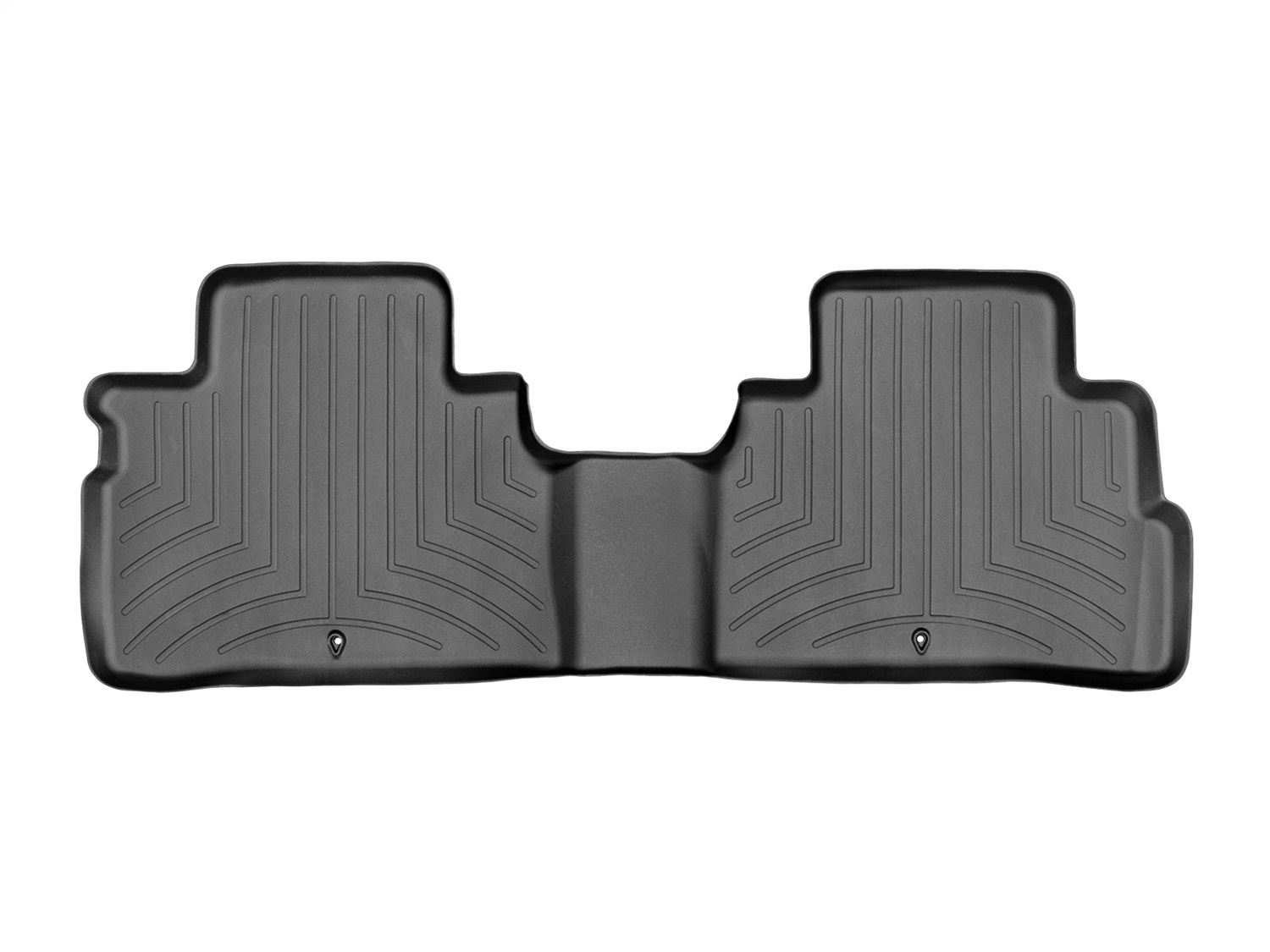 WeatherTech FloorLinerTM DigitalFit; Black; Rear 447562 thumbnail 1