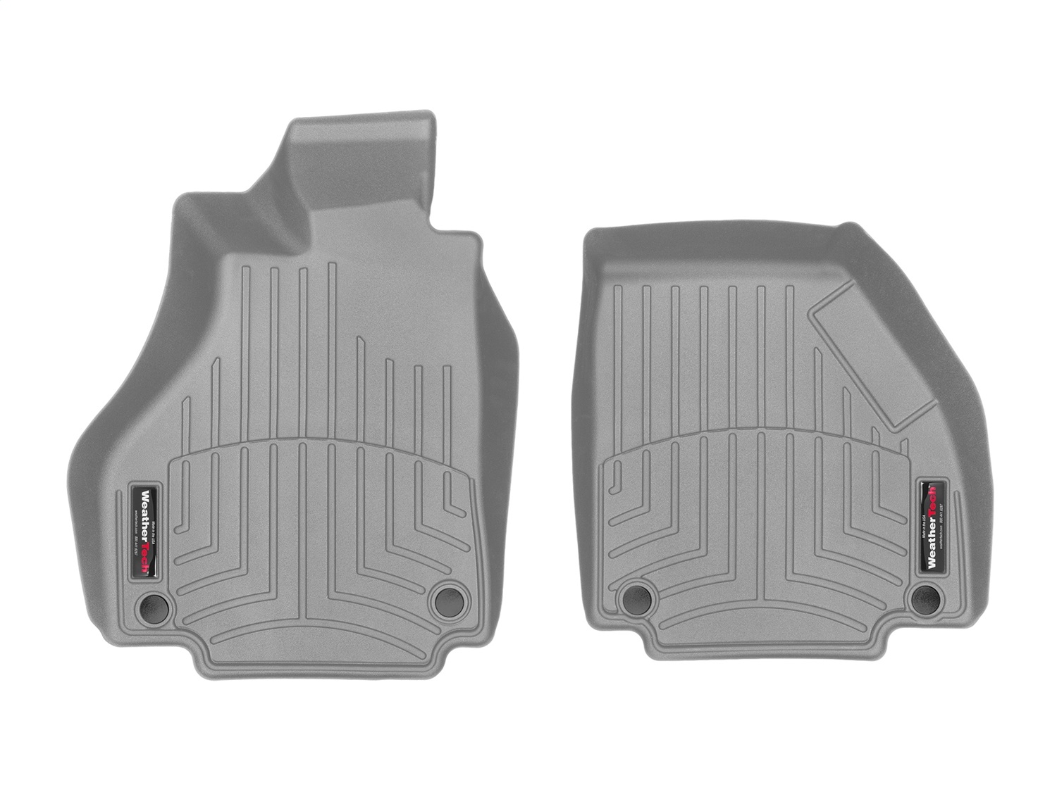 WeatherTech FloorLinerTM DigitalFit; Gray; Front 469981 thumbnail 0