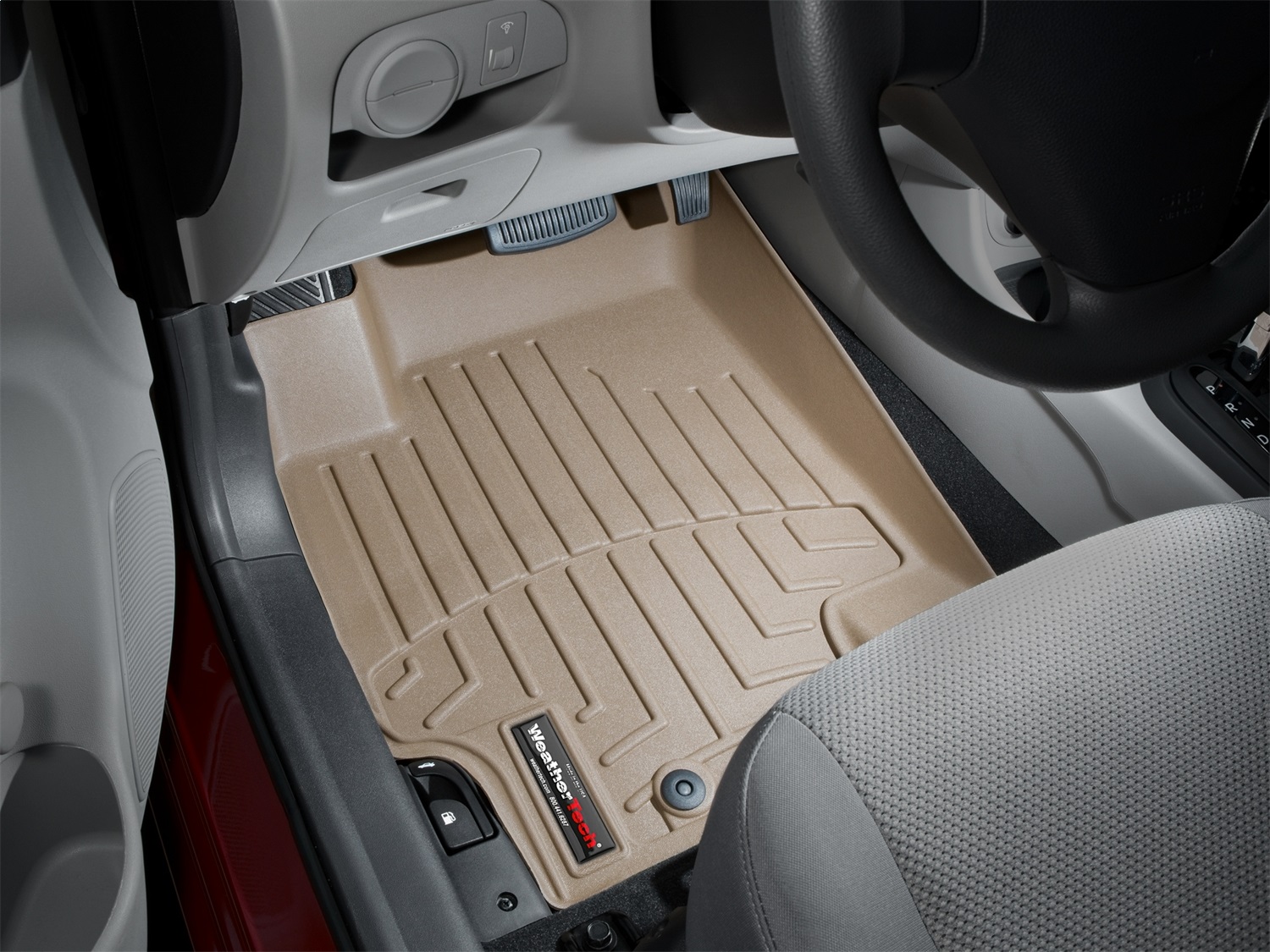 WeatherTech FloorLinerTM DigitalFit; Tan; Front 452501 thumbnail 0