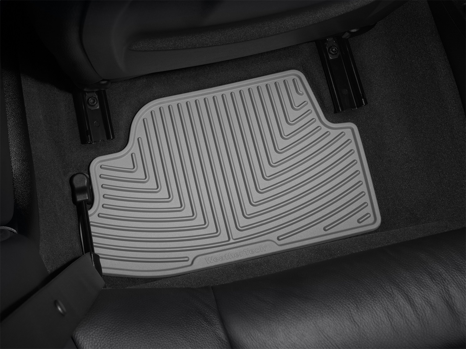 WeatherTech All Weather Floor Mats; Gray; Rear W155GR thumbnail 1