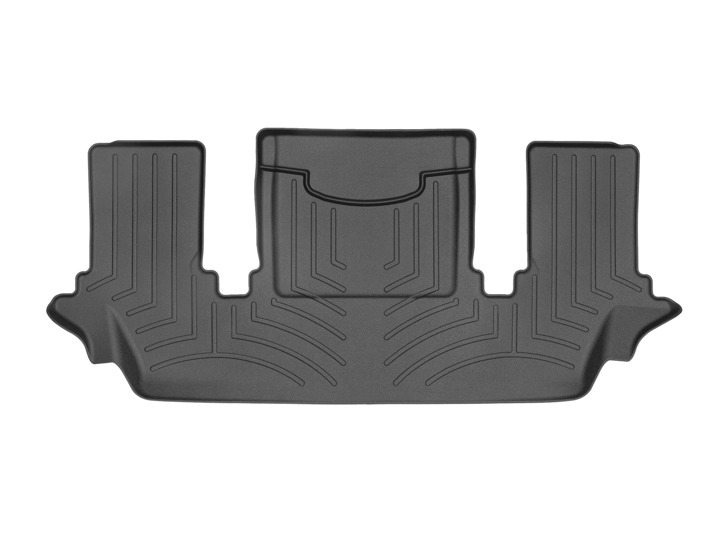 WeatherTech FloorLinerTM DigitalFit; Black; Rear 4415763 thumbnail 0