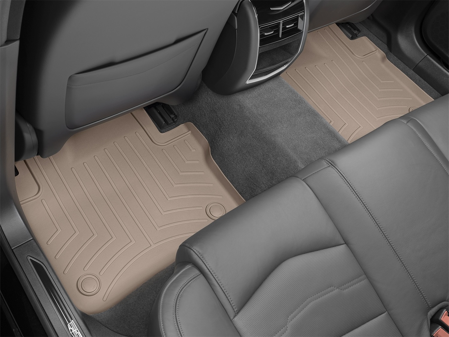 WeatherTech FloorLinerTM DigitalFit; Tan; Rear 459542 thumbnail 1