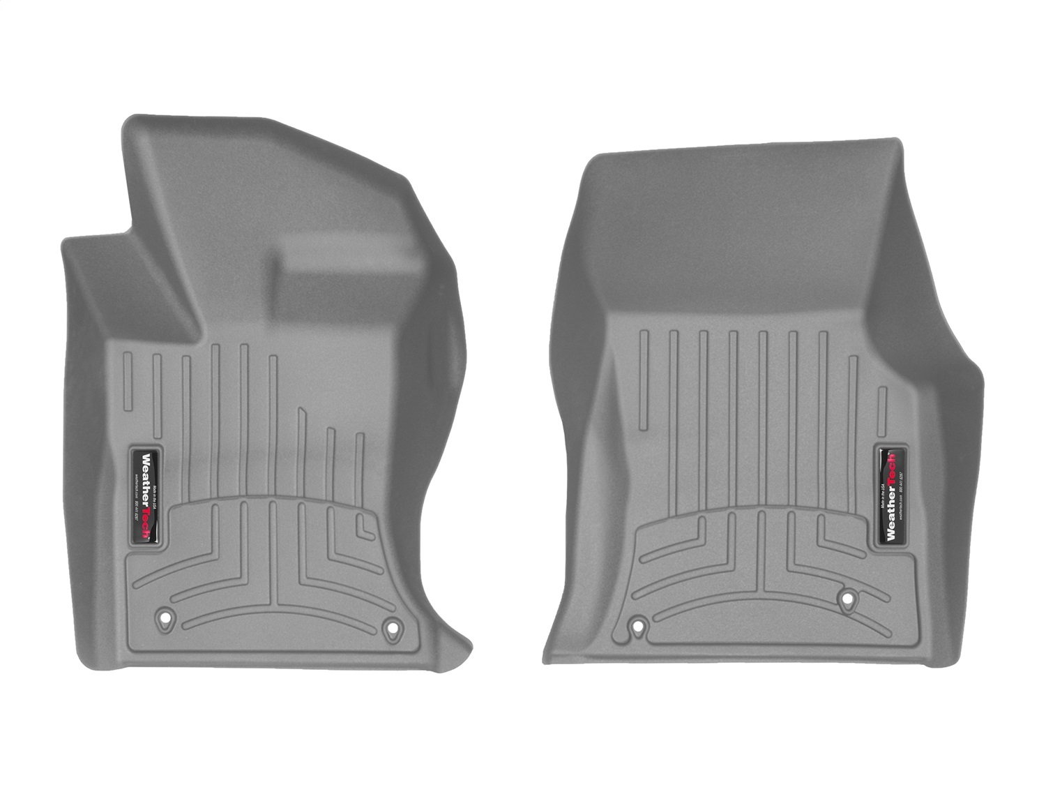WeatherTech FloorLinerTM DigitalFit; Gray; Front 4611031 thumbnail 0