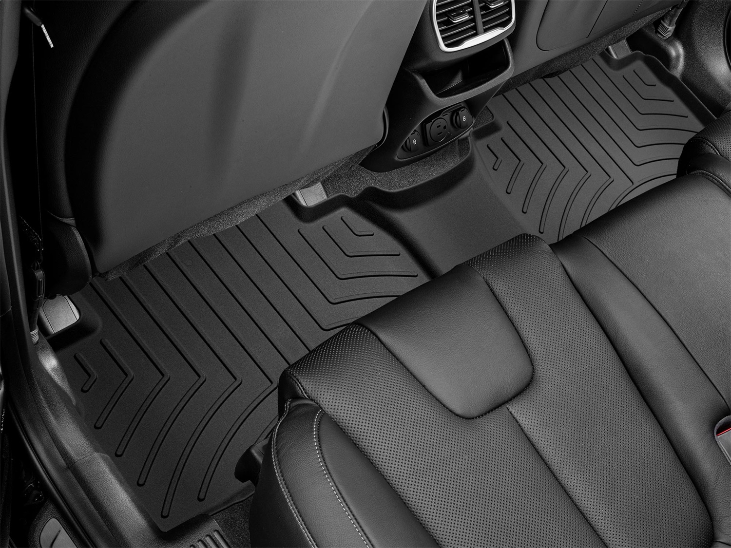WeatherTech FloorLinerTM HP; Black; Rear 4414852IM thumbnail 1