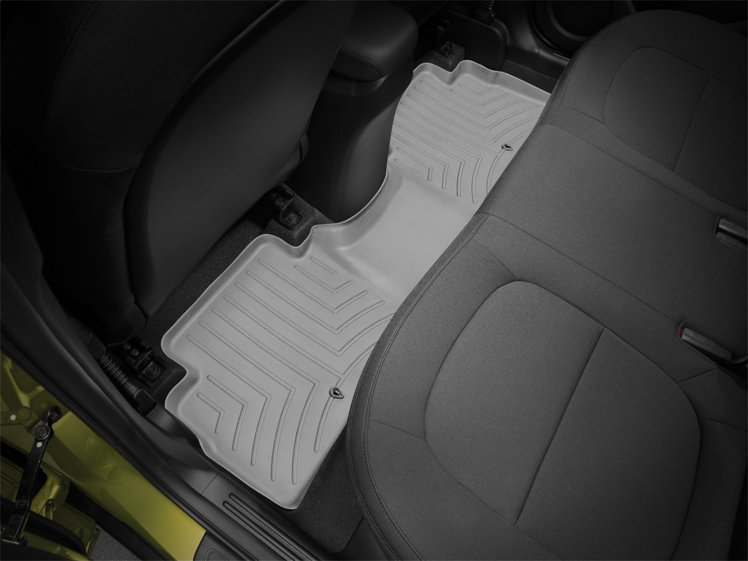 WeatherTech FloorLinerTM DigitalFit; Gray; Rear 466012 thumbnail 1