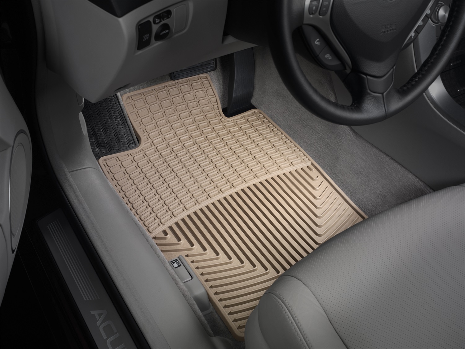WeatherTech All Weather Floor Mats; Tan; Front W58TN thumbnail 1