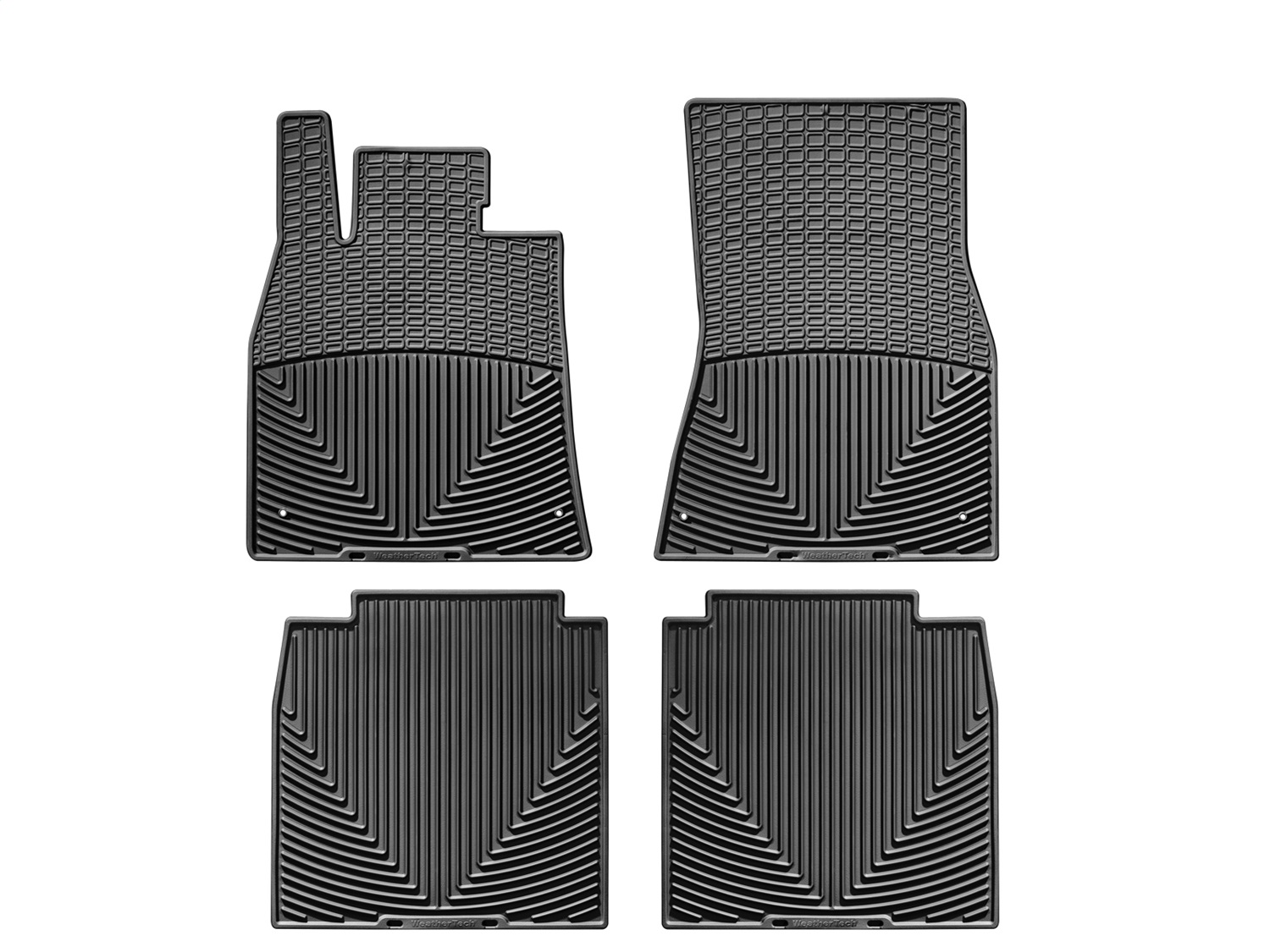 WeatherTech All Weather Floor Mats; Black; Front and Rear WTLB175201 thumbnail 0