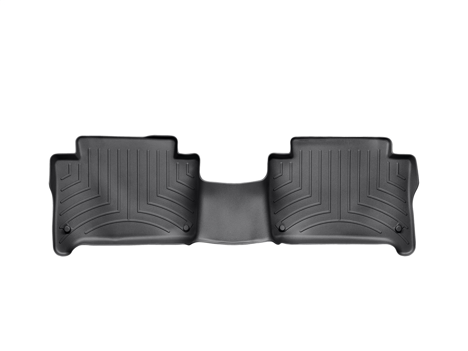 WeatherTech FloorLinerTM DigitalFit; Black; Rear 441512 thumbnail 0