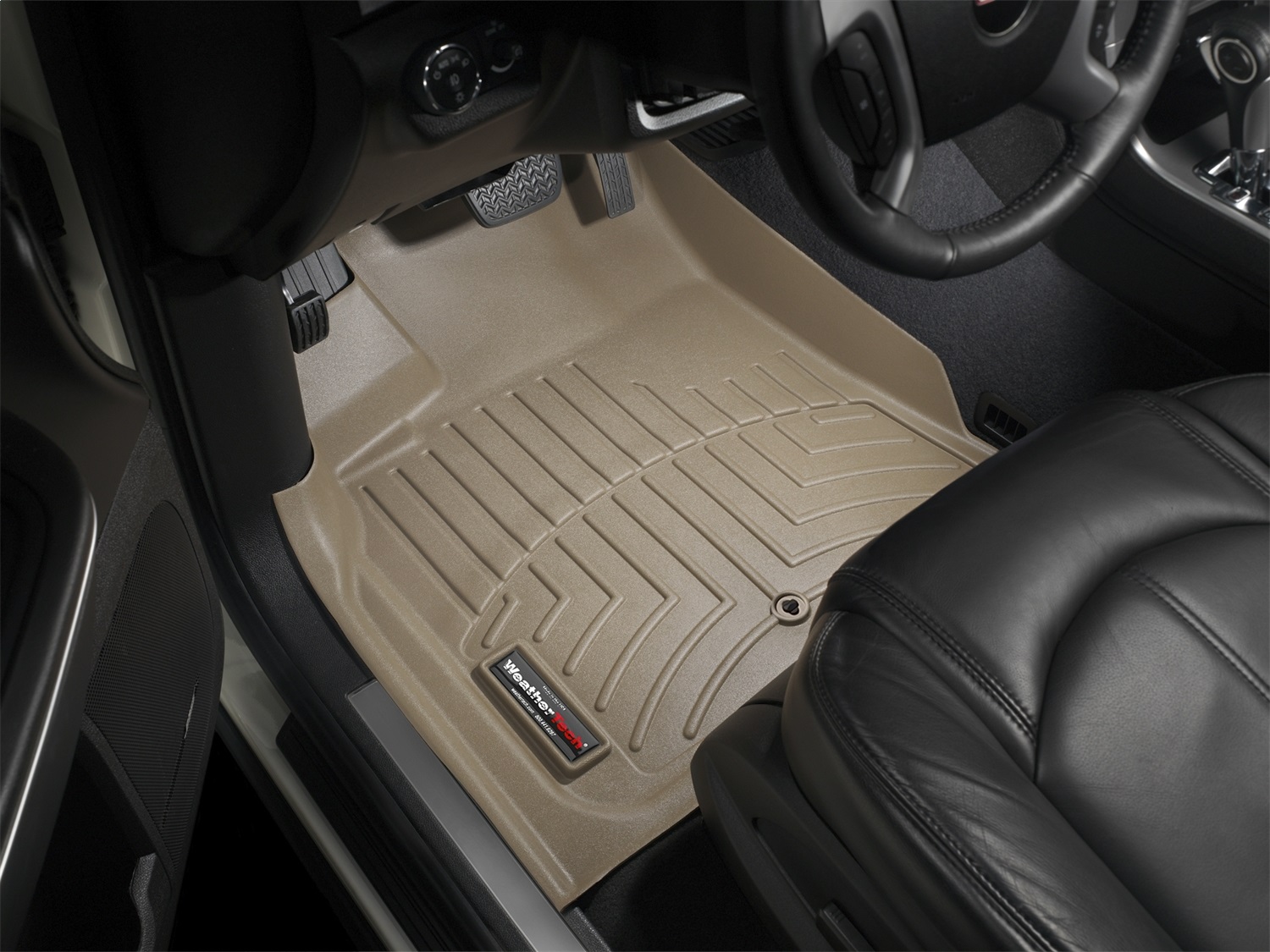 WeatherTech FloorLinerTM DigitalFit; Tan; Front 452511 thumbnail 1
