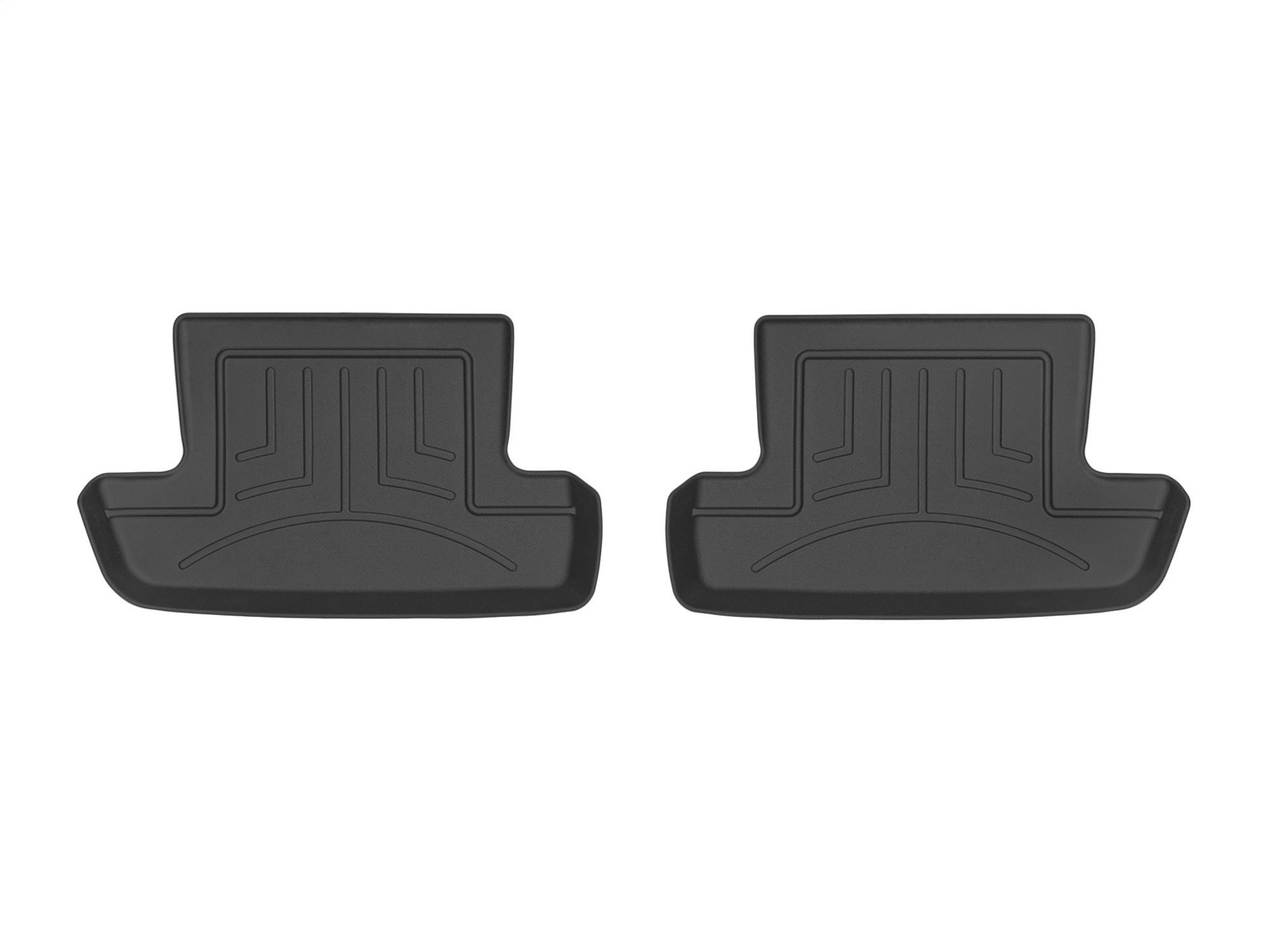 WeatherTech FloorLinerTM DigitalFit; Black; Rear 4415122 thumbnail 0