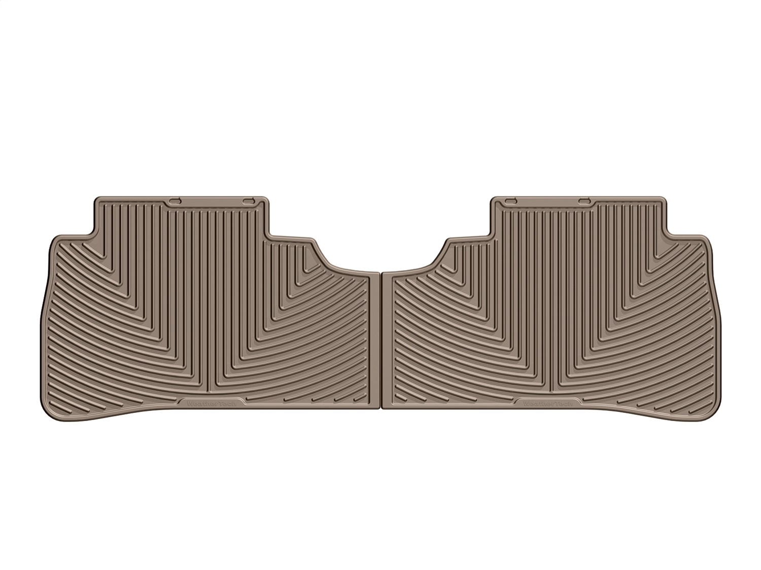 WeatherTech All Weather Floor Mats; Tan; Rear W221TN thumbnail 0