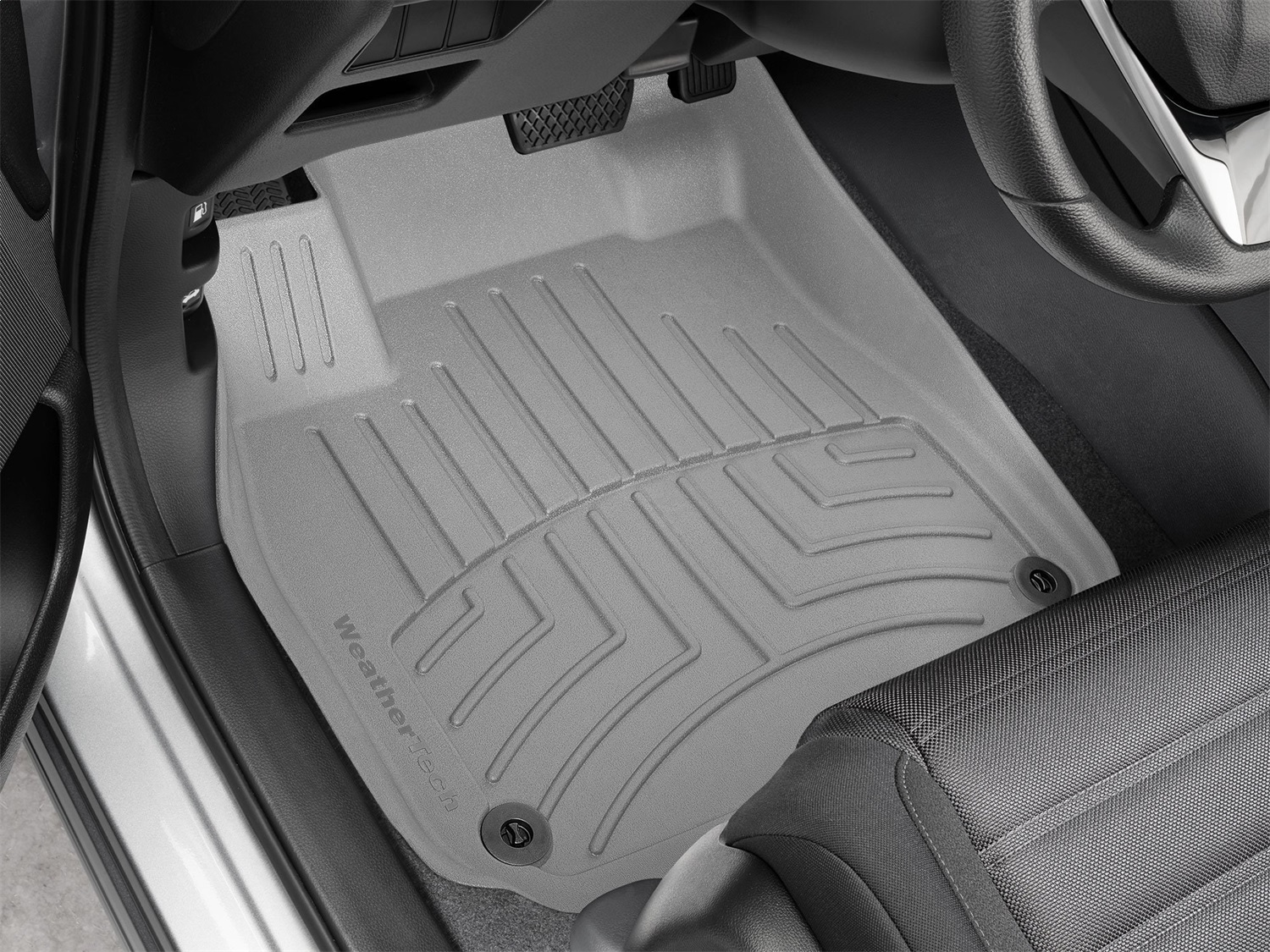 WeatherTech FloorLinerTM HP; Gray; Front 4611101IM thumbnail 0
