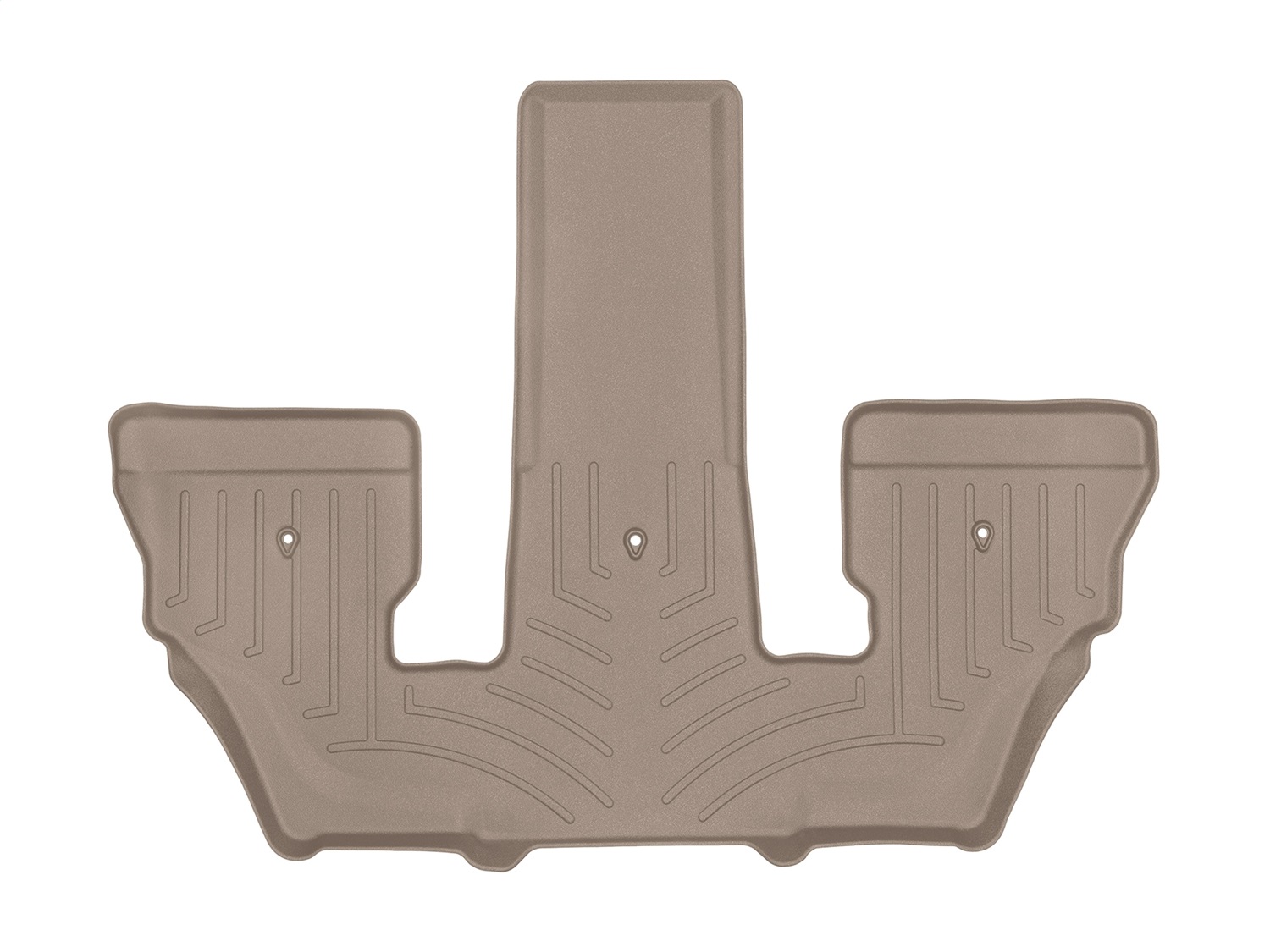 WeatherTech FloorLinerTM DigitalFit; Tan; Third Row 4515076 thumbnail 0