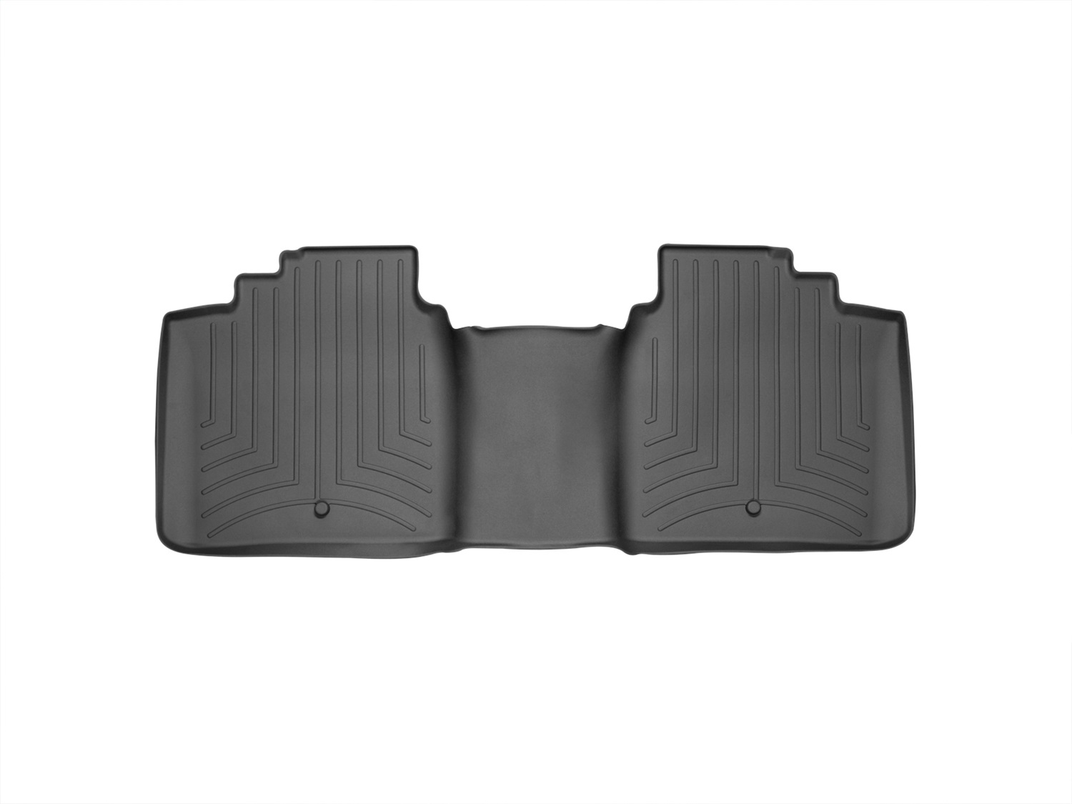 WeatherTech FloorLinerTM DigitalFit; Black; Rear 444763 thumbnail 0