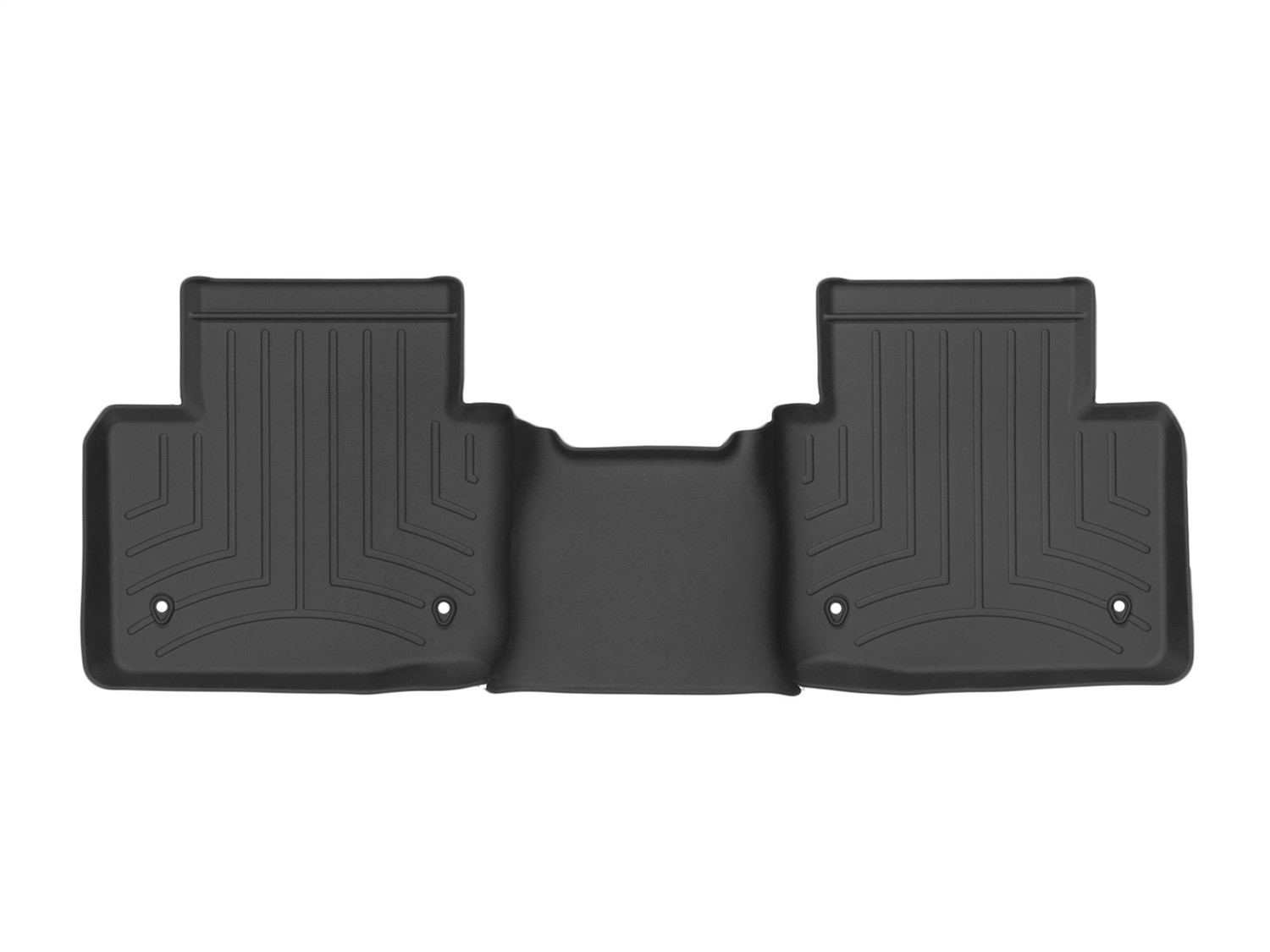 WeatherTech FloorLinerTM DigitalFit; Black; Rear 4415132 thumbnail 0