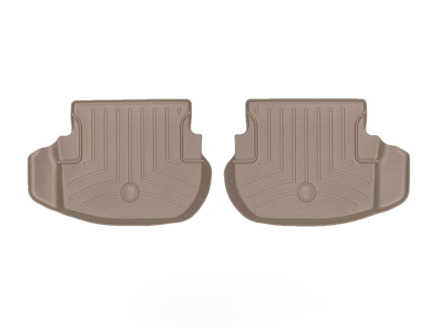 WeatherTech FloorLinerTM DigitalFit; Tan; Rear 456765 thumbnail 0