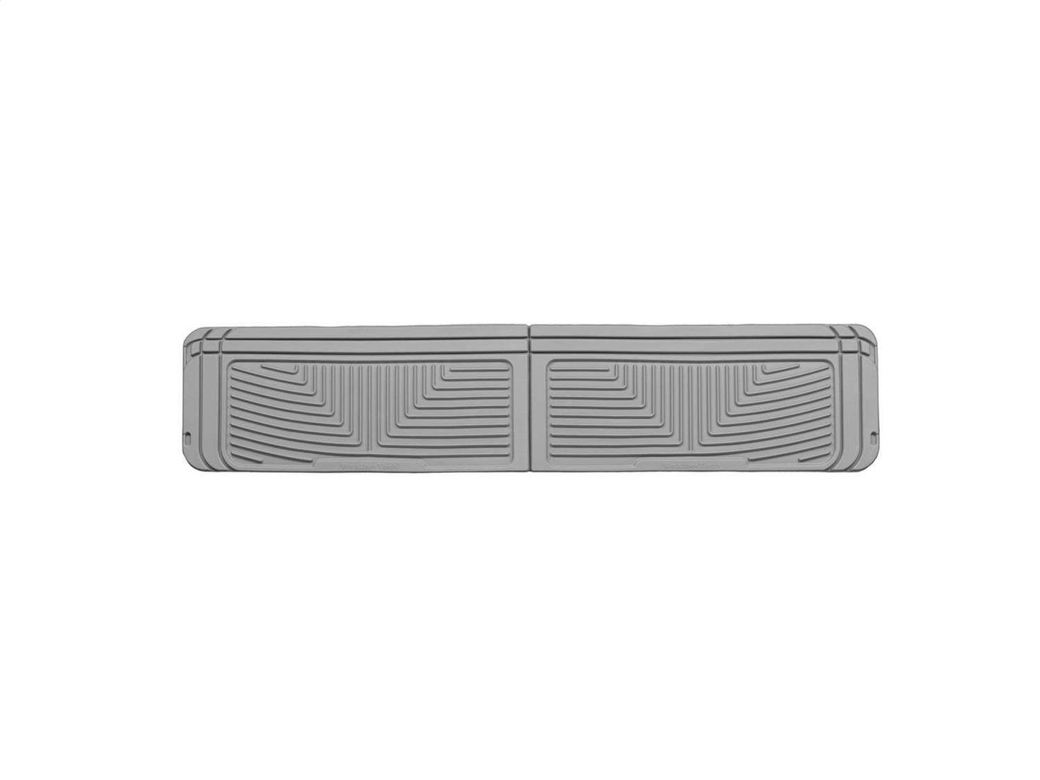 WeatherTech All Weather Floor Mats; Gray; Third Row W60GR thumbnail 1