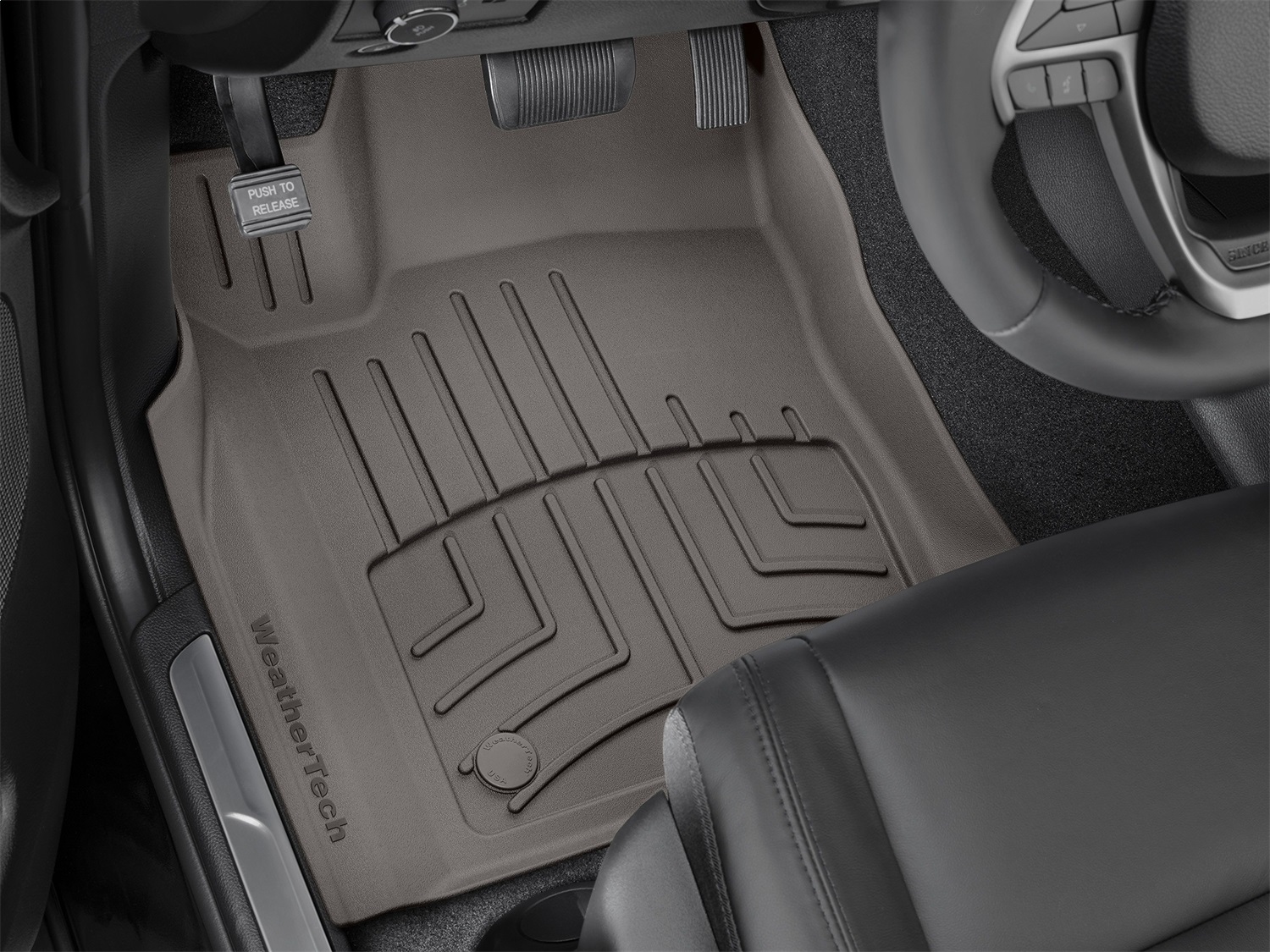 WeatherTech FloorLinerTM HP; Cocoa; Front 479301IM thumbnail 1