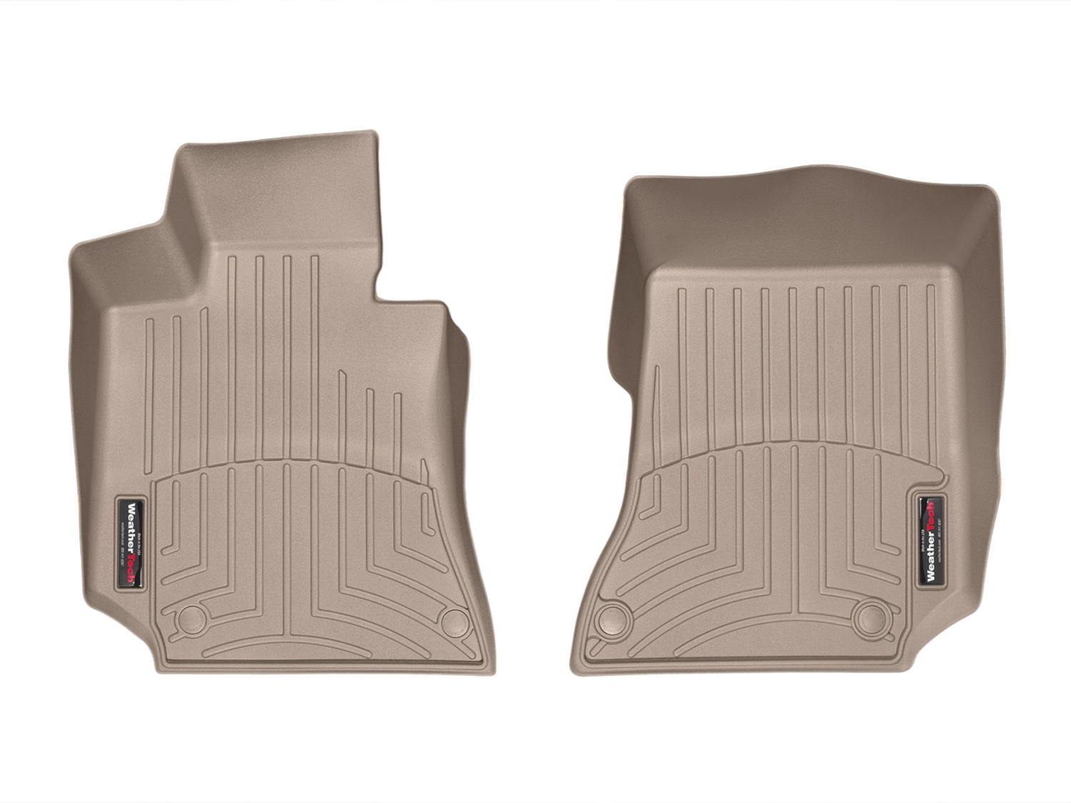 WeatherTech FloorLinerTM DigitalFit; Tan; Front 456811 thumbnail 1