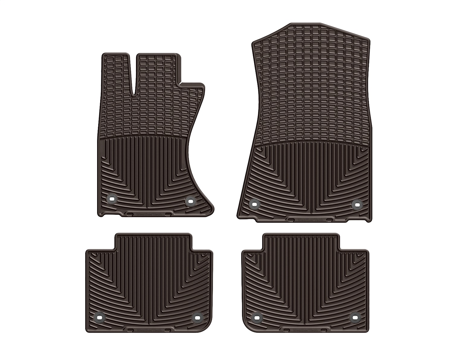 WeatherTech All Weather Floor Mats; Cocoa; Front and Rear WTLC279280 thumbnail 0