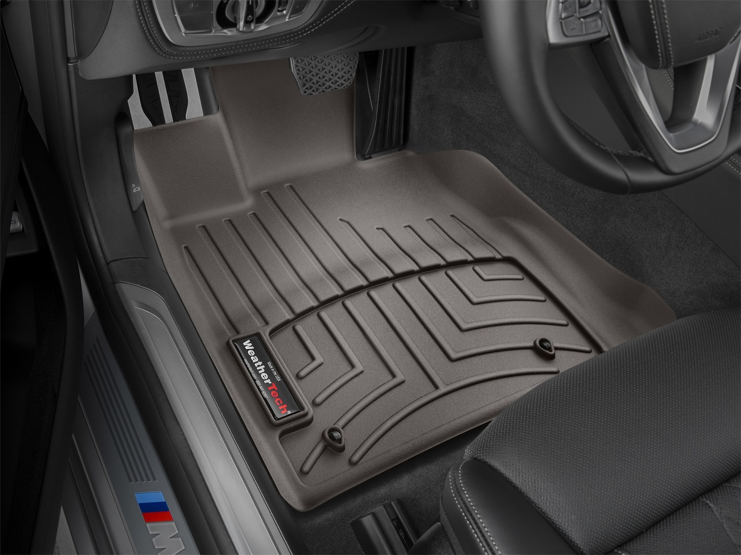 WeatherTech FloorLinerTM DigitalFit; Cocoa; Front 479391 thumbnail 0