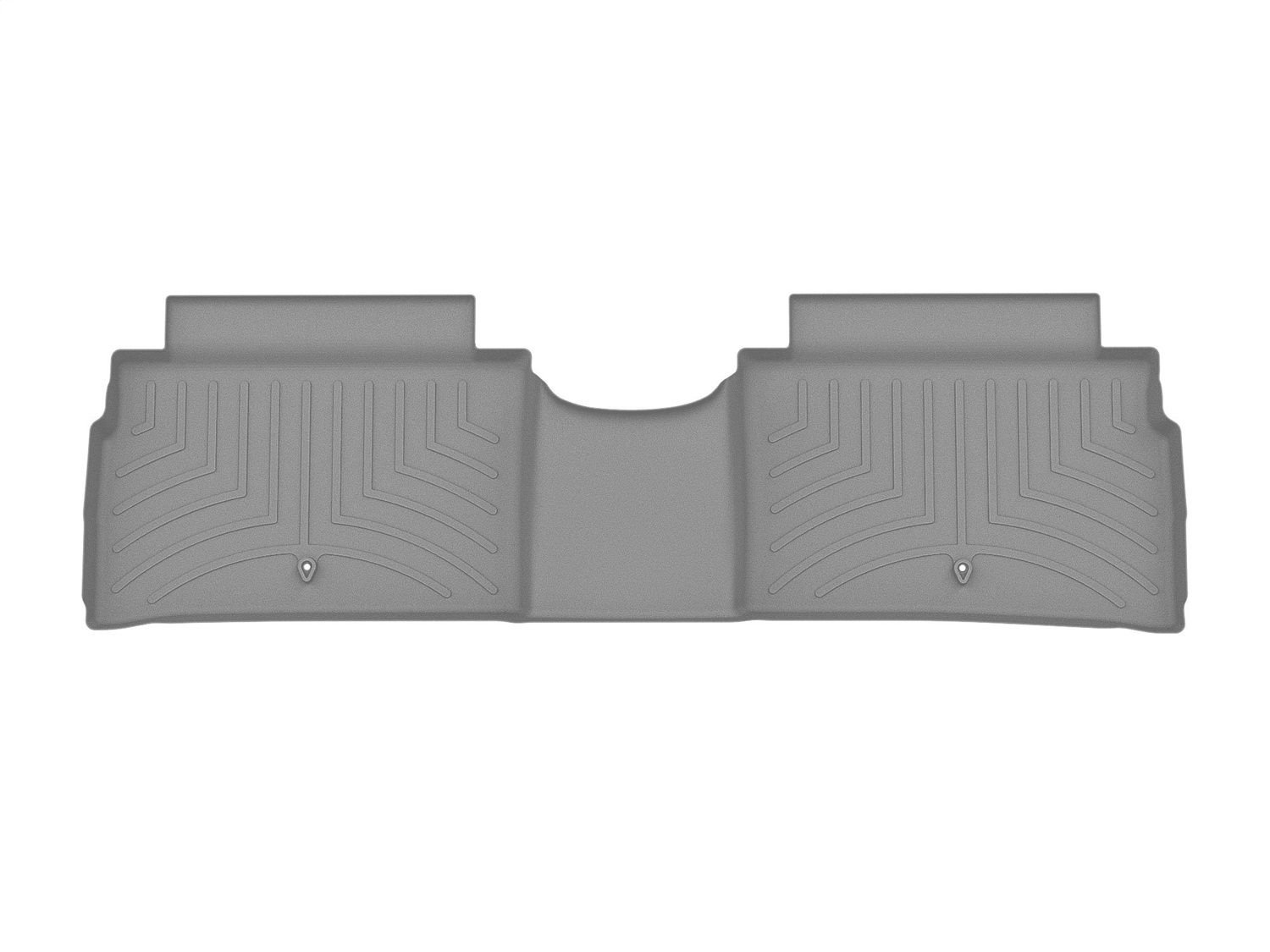WeatherTech FloorLinerTM DigitalFit; Gray; Rear 4611162 thumbnail 0