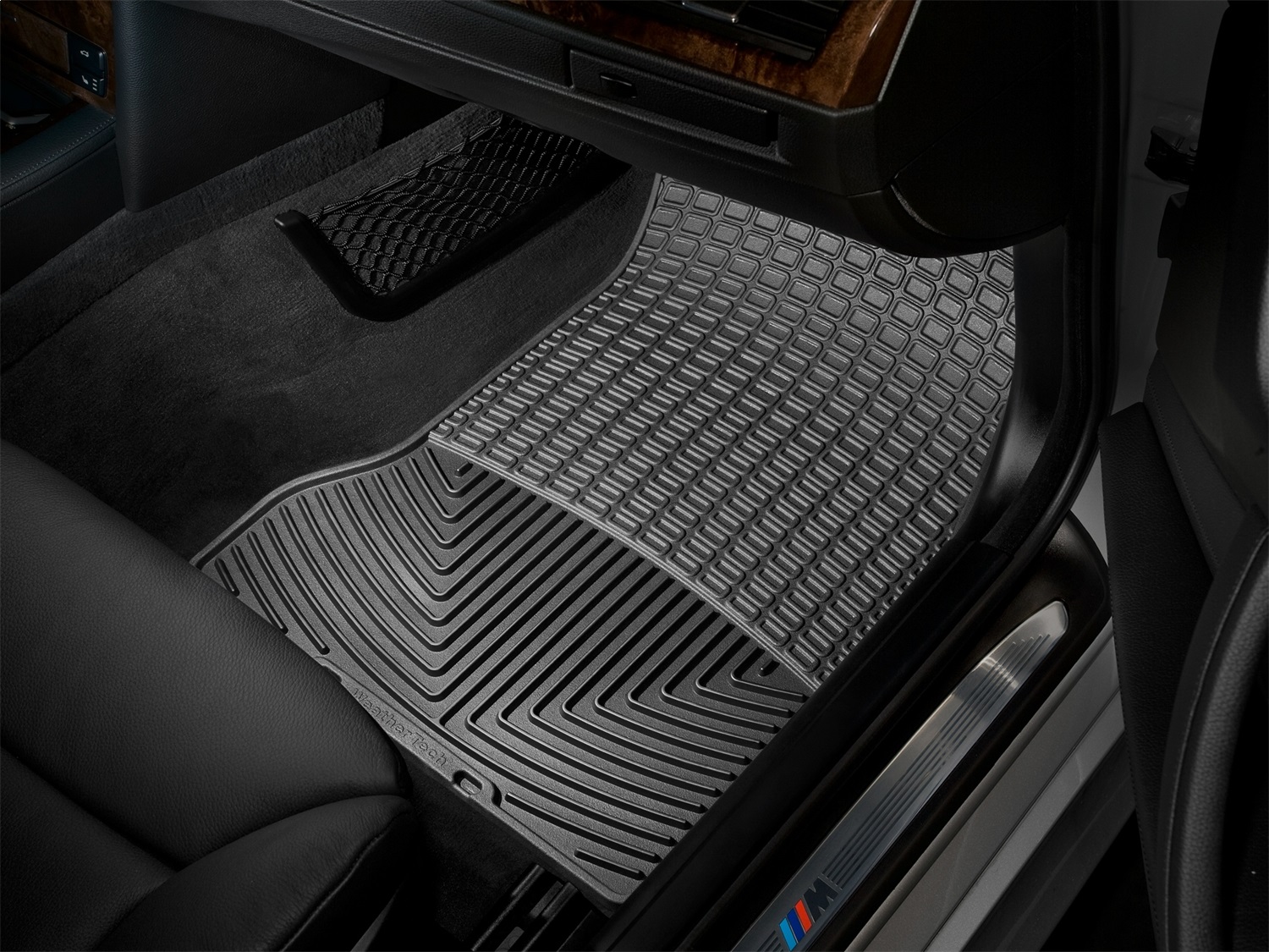 WeatherTech All Weather Floor Mats; Black; Front W62 thumbnail 1
