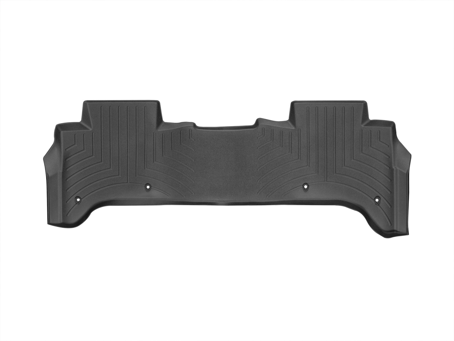 WeatherTech FloorLinerTM DigitalFit; Black; Rear 444803 thumbnail 0